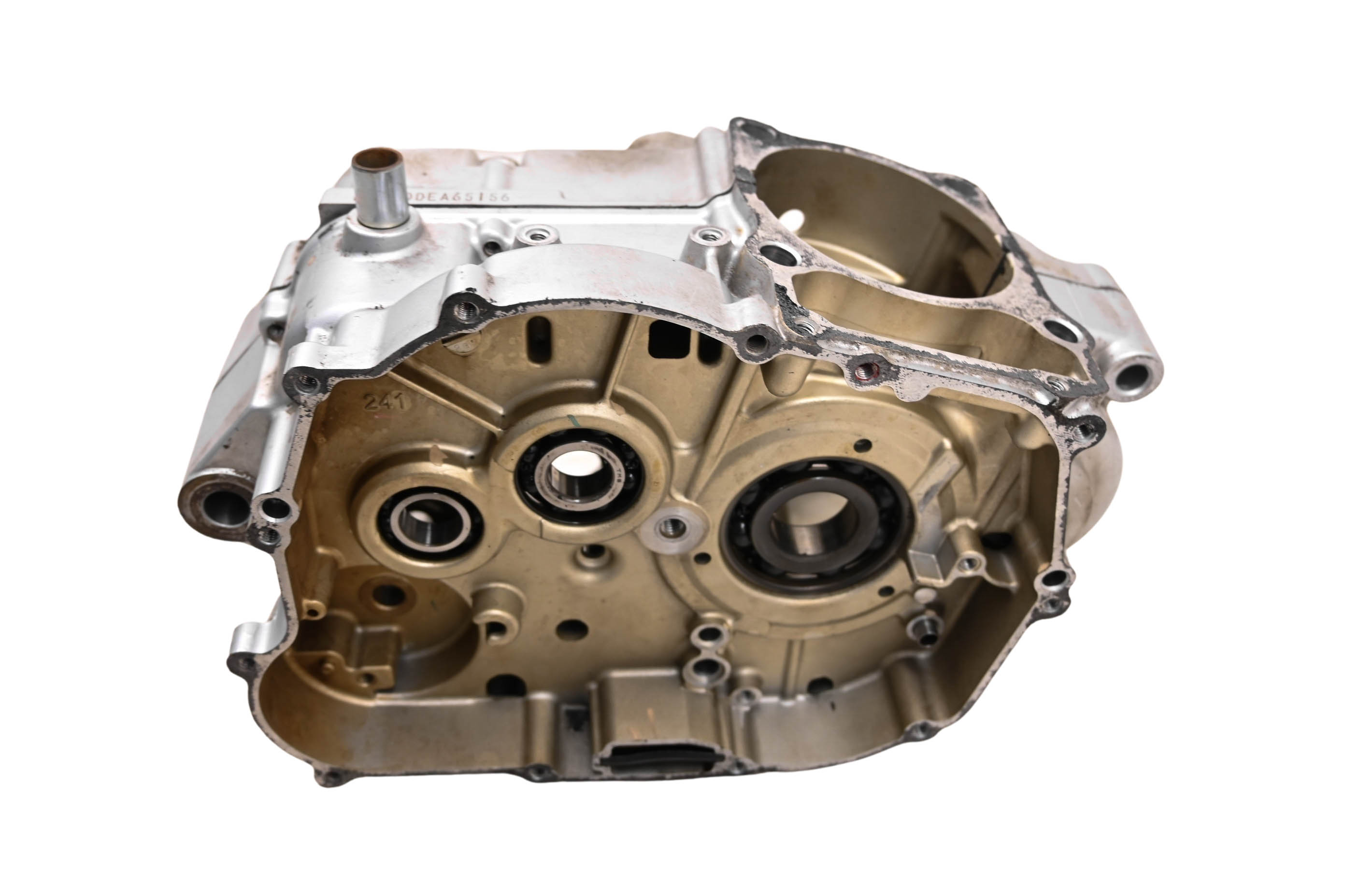 14 Kawasaki KLX250S Crankcase Center Crank Case