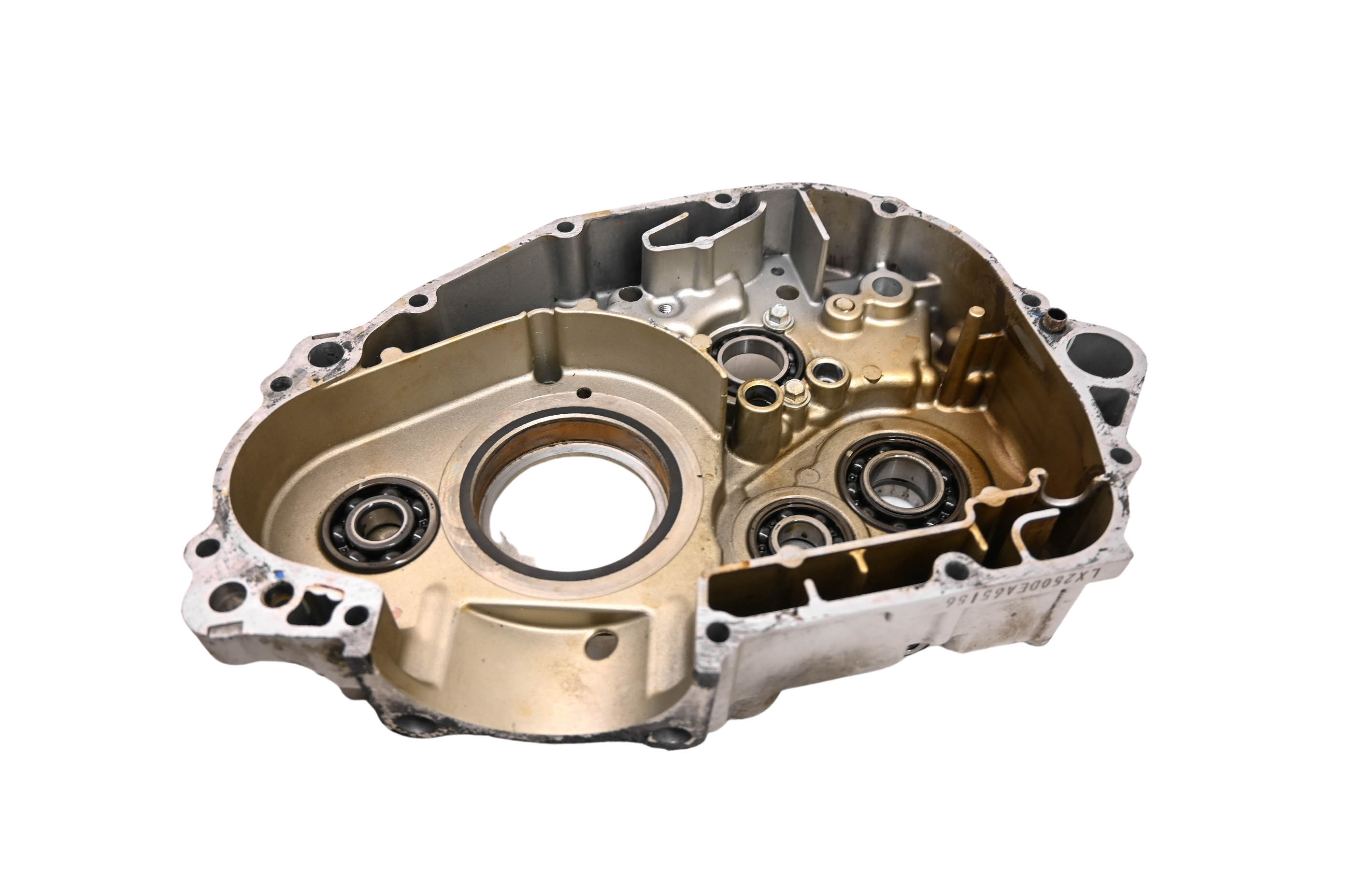 14 Kawasaki KLX250S Crankcase Center Crank Case