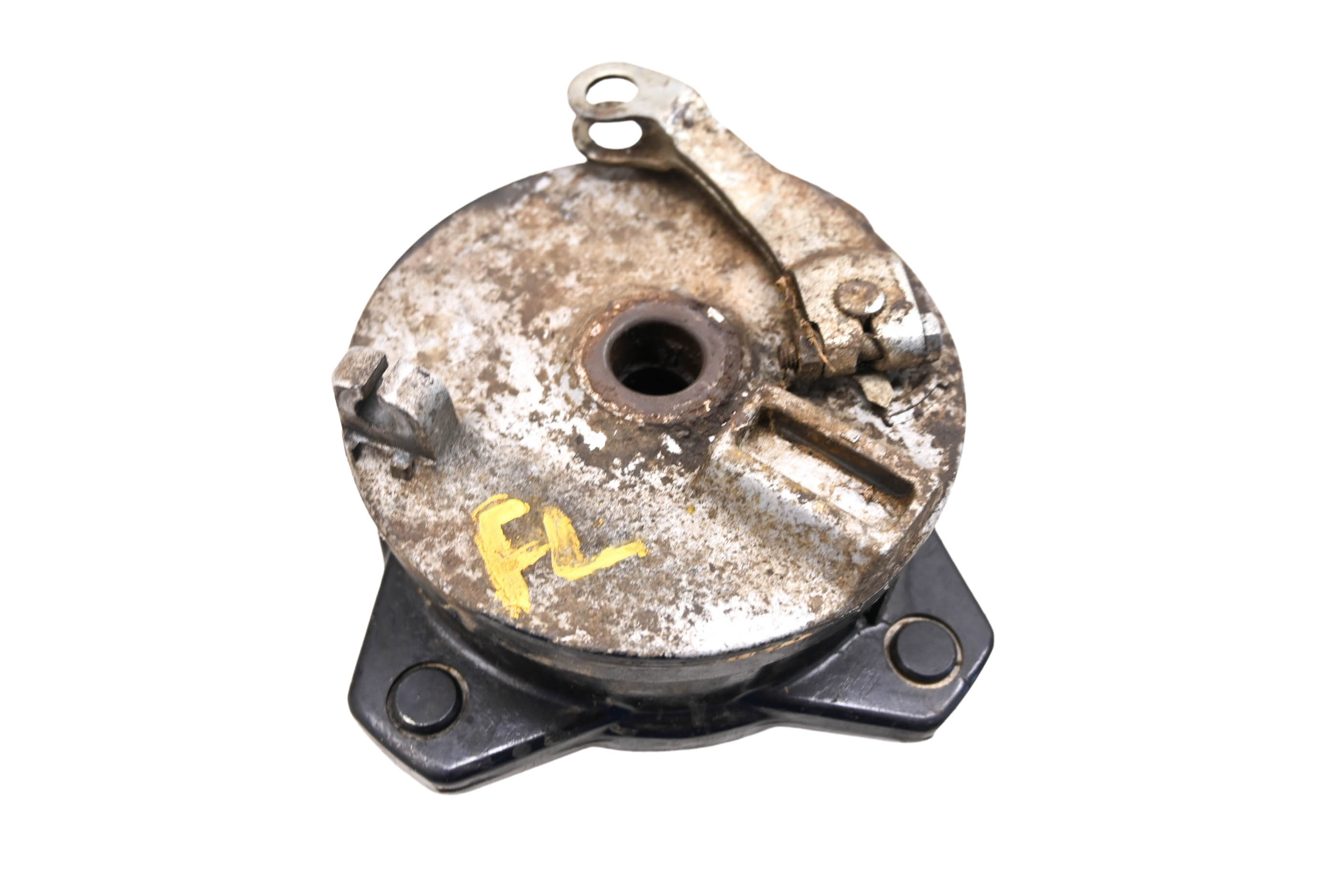 86 Yamaha Moto-4 200 Front Left Brake Drum Assembly YFM200N