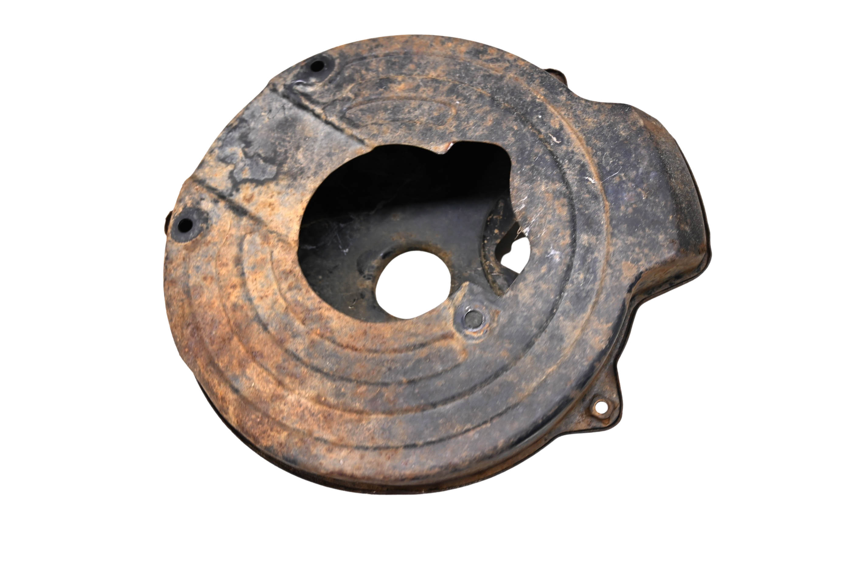 86 Yamaha Moto-4 200 Rear Brake Drum Cover Housing YFM200N