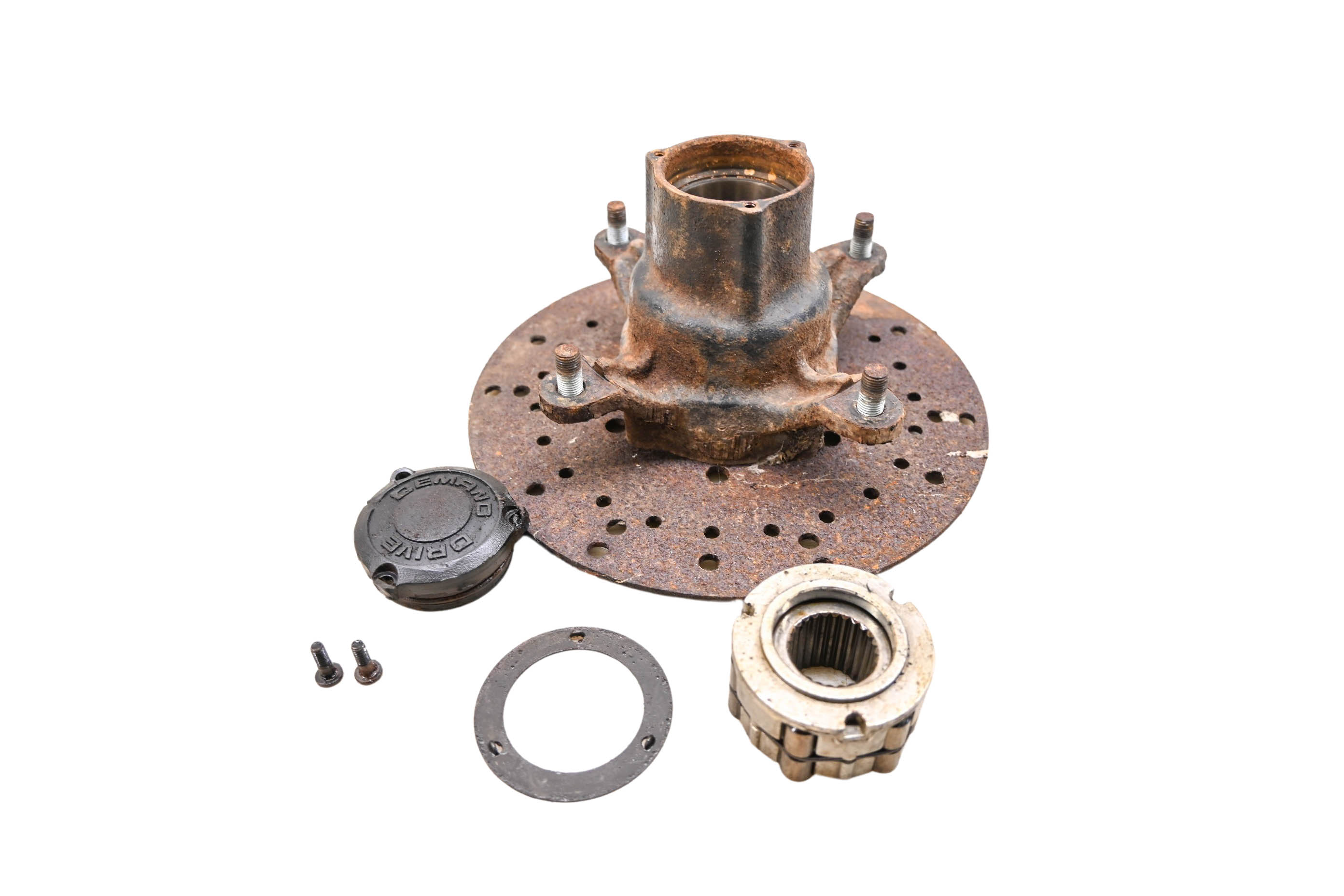 02 Polaris Sportsman 500 6x6 Front Wheel Hub & Rotor Left Right