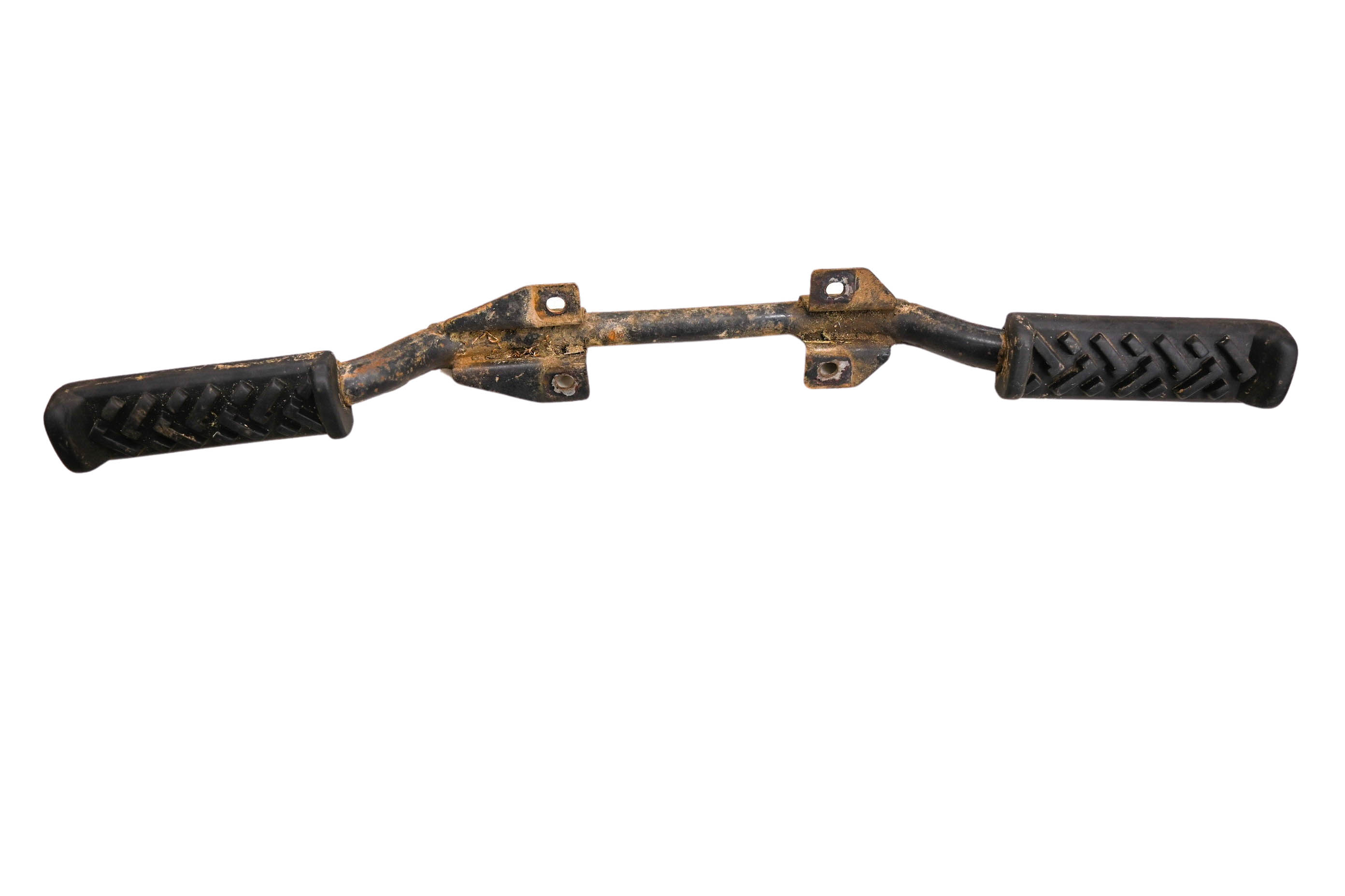 84 Kawasaki KLT110 Foot Pegs Footrest Bar