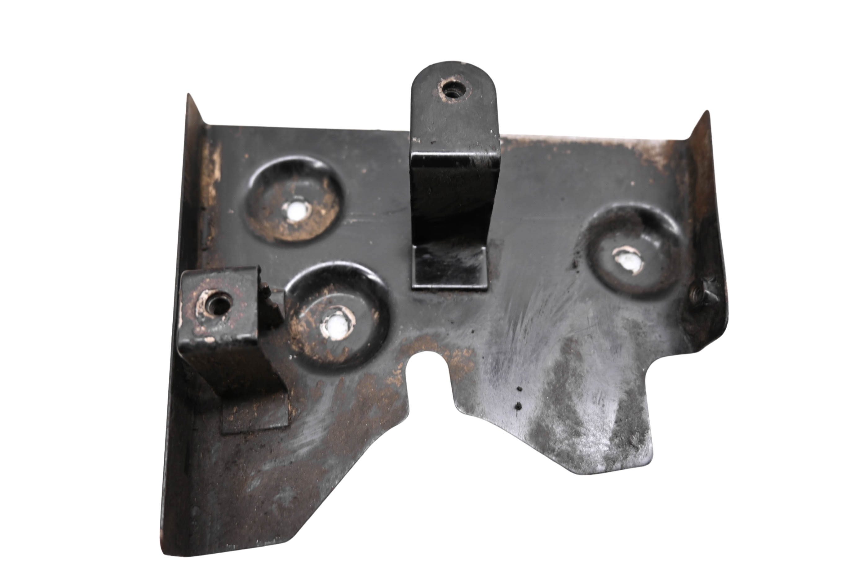 84 Kawasaki KLT110 Front Inner Chain Case Bracket Mount