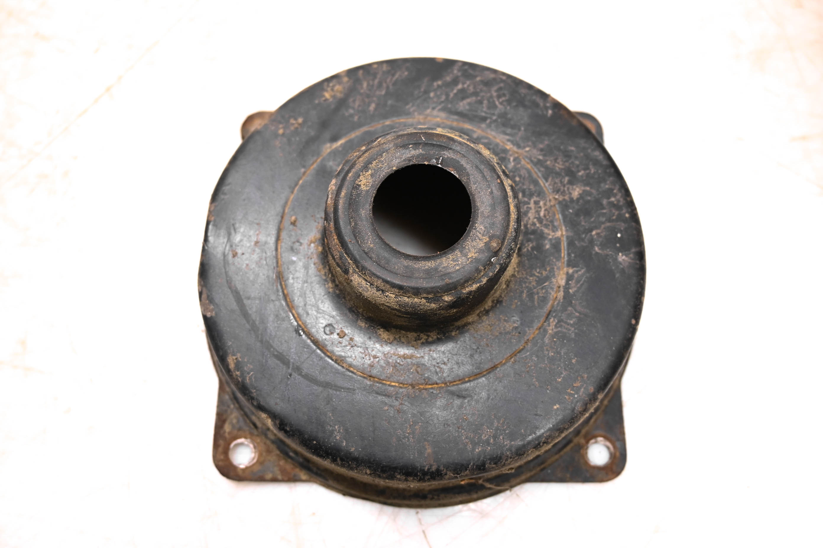 84 Kawasaki KLT110 Rear Brake Drum Cover Housing