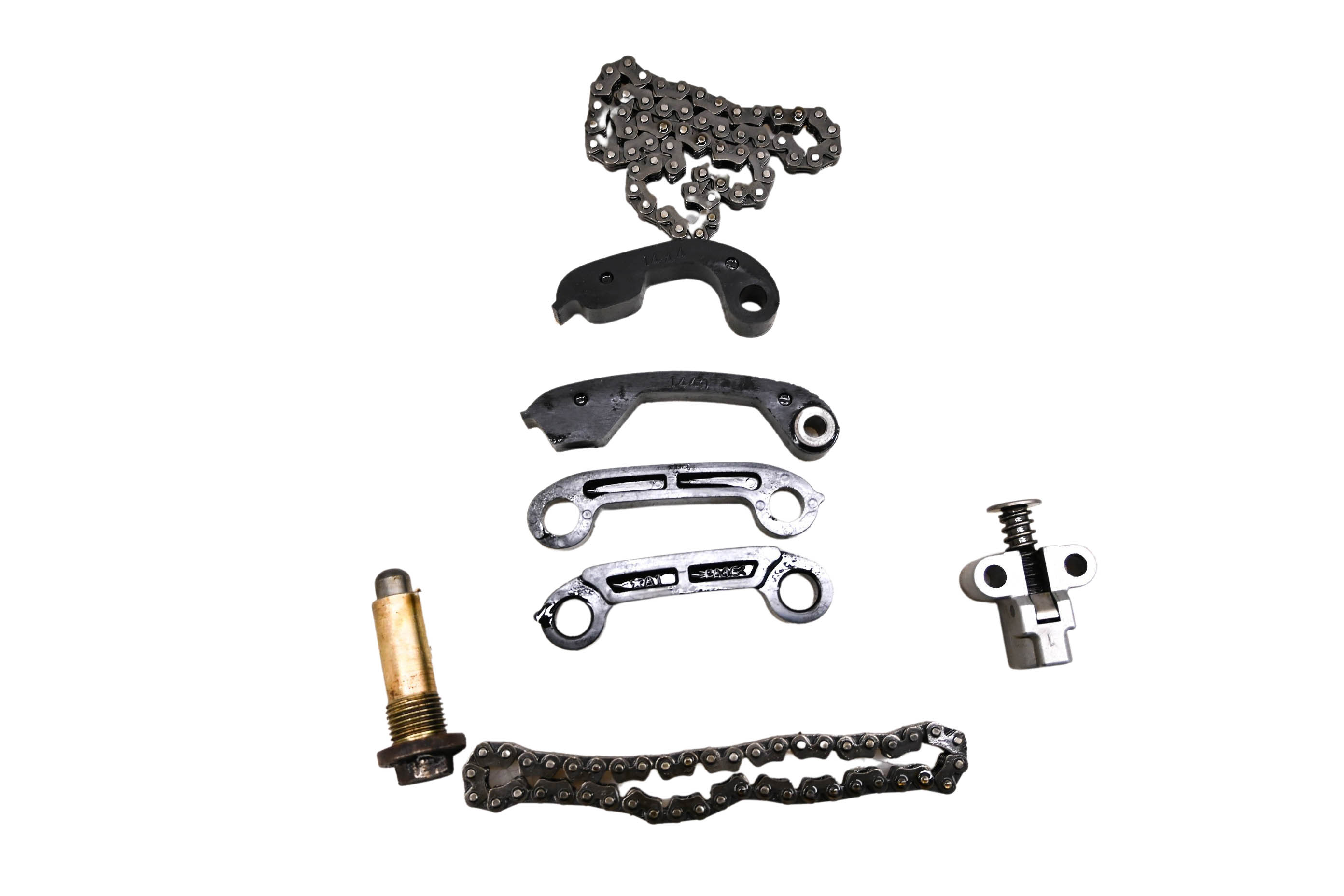02 Kawasaki Prairie 650 4x4 Oil Pump Chains & Guides KVF650