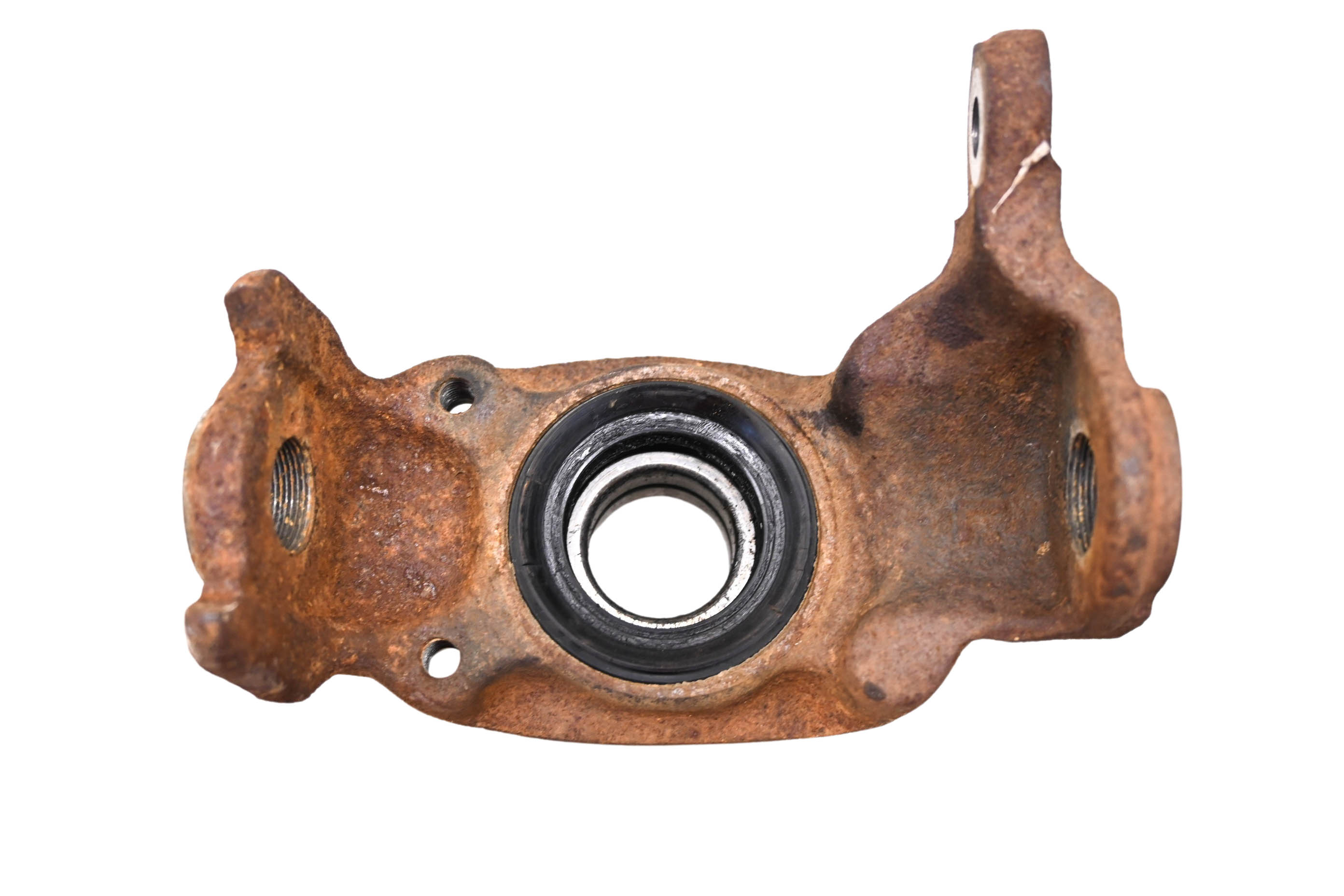 86 Honda Fourtrax 350 4x4 Front Left Spindle Knuckle TRX350
