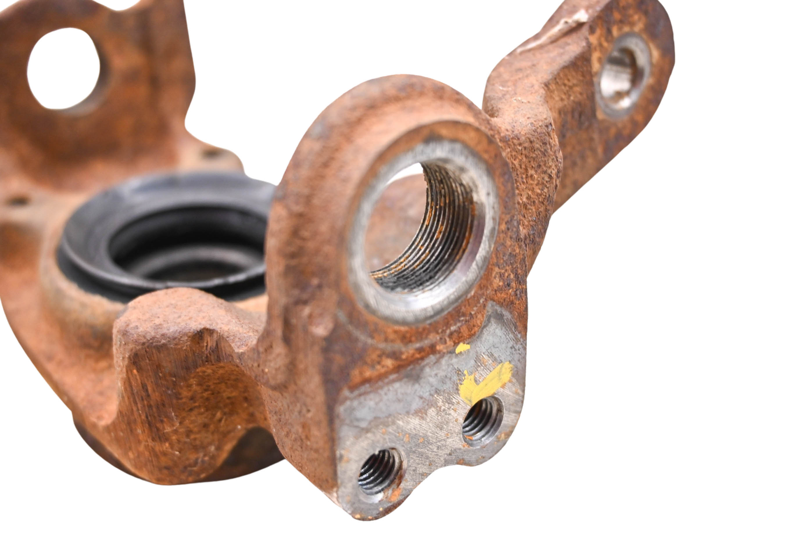 86 Honda Fourtrax 350 4x4 Front Left Spindle Knuckle TRX350