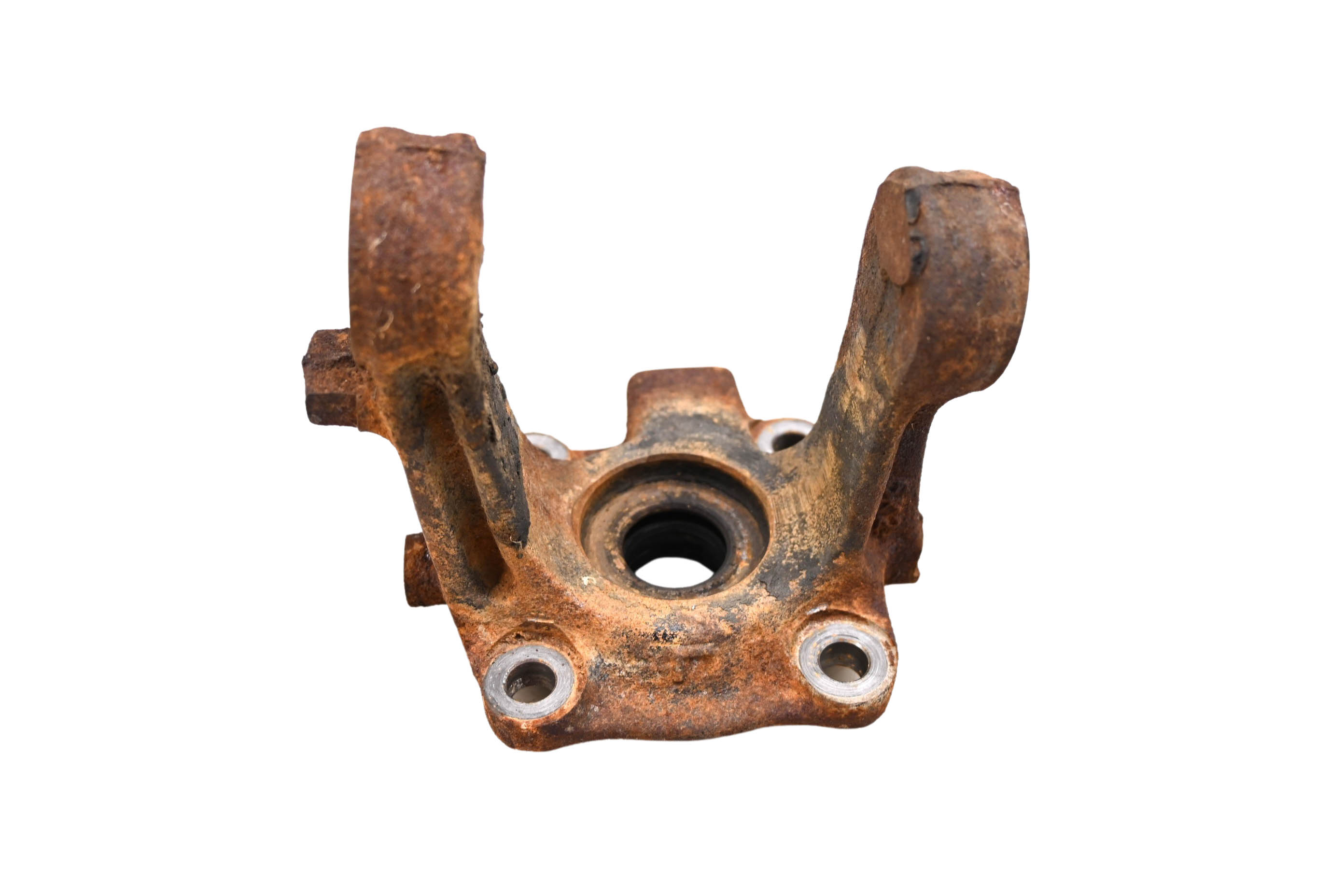 86 Honda Fourtrax 350 4x4 Front Left Spindle Holder TRX350
