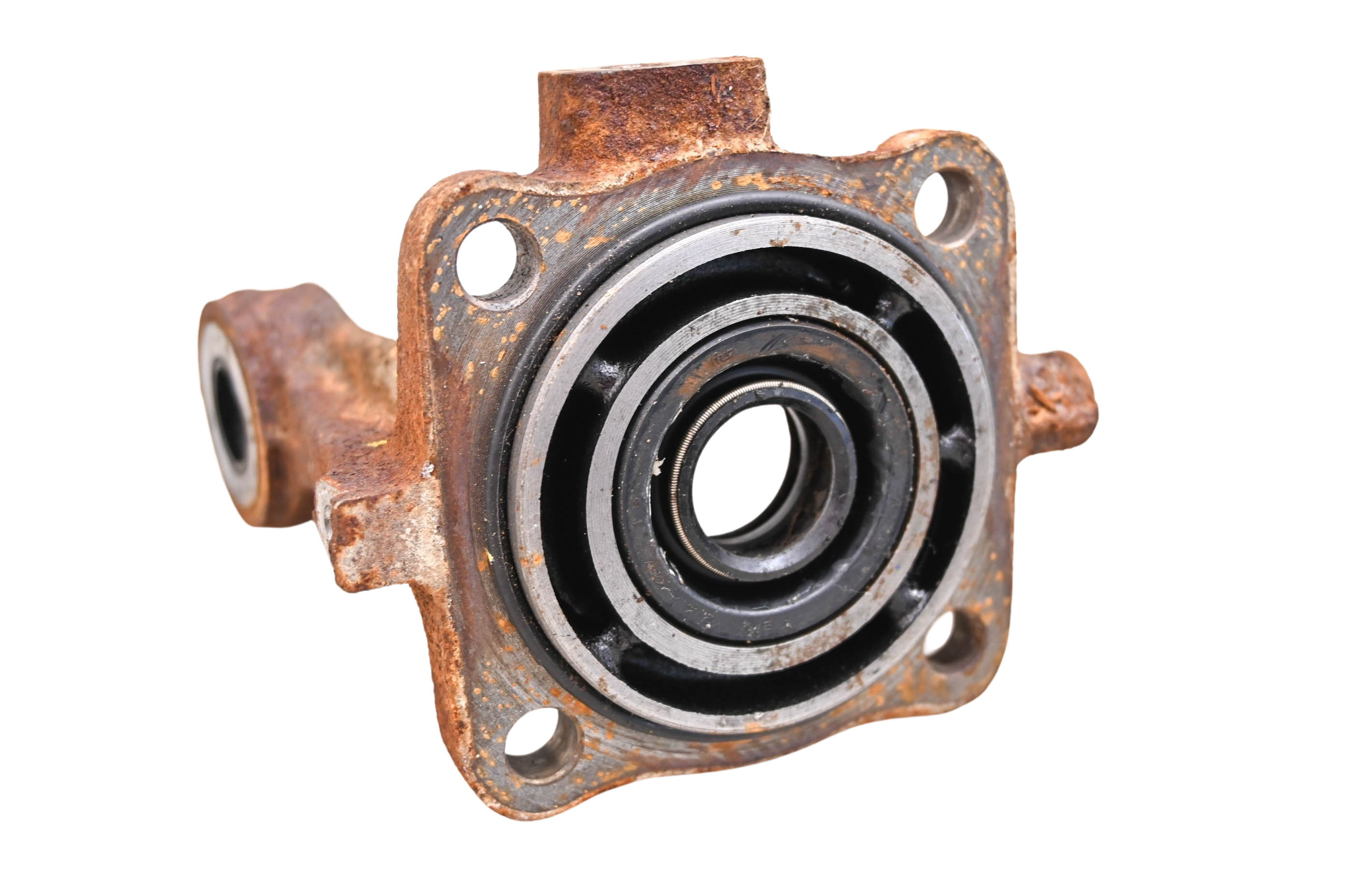 86 Honda Fourtrax 350 4x4 Front Left Spindle Holder TRX350