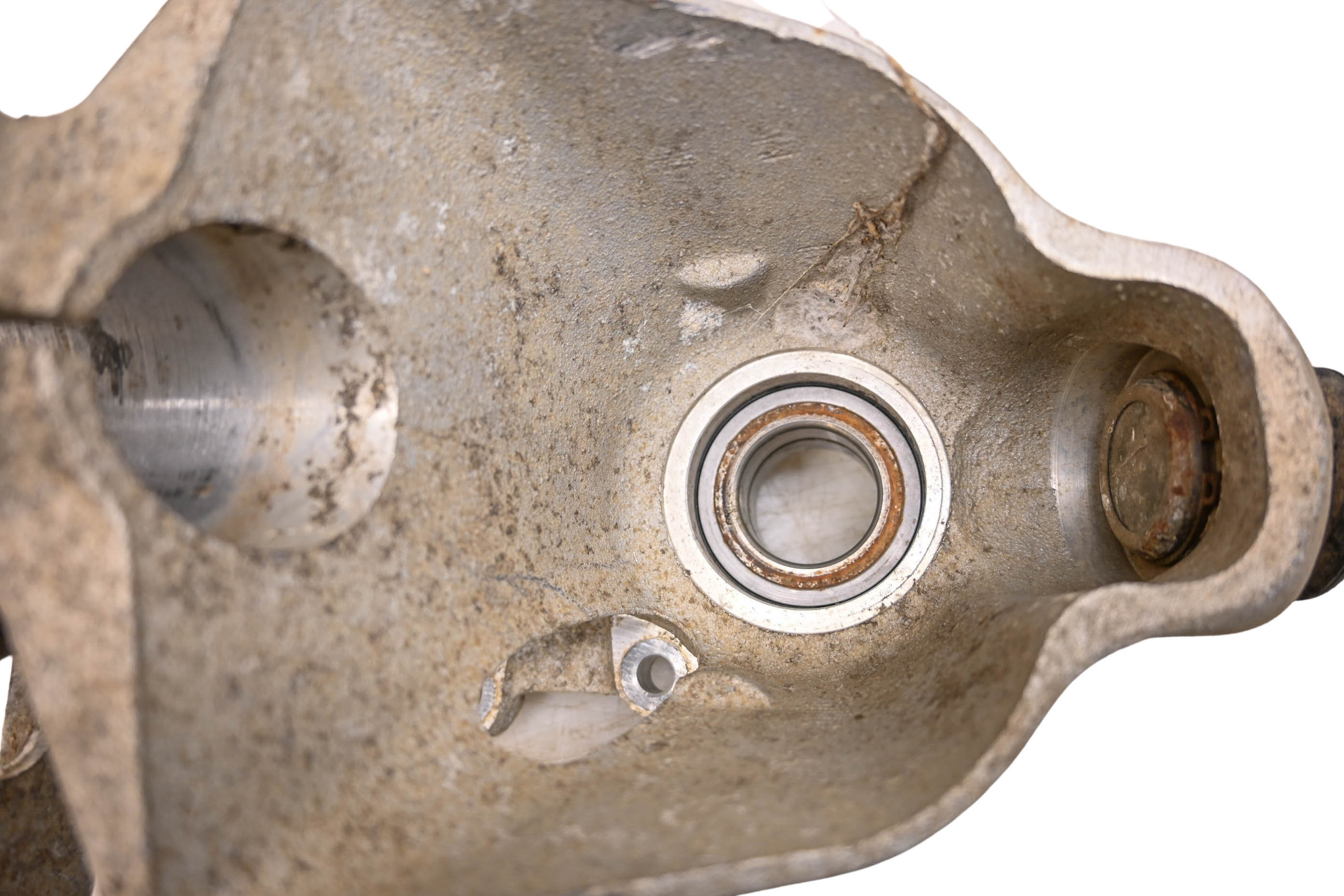 02 Kawasaki Prairie 650 4x4 Front Left Spindle Knuckle KVF650