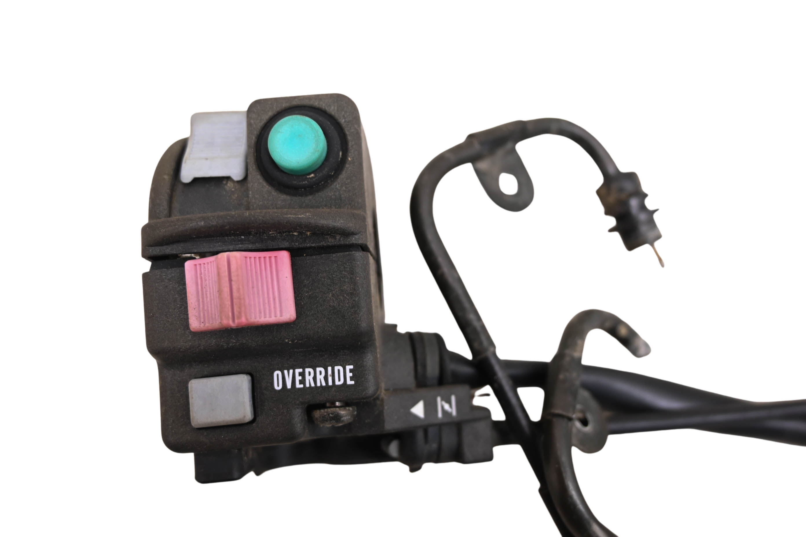 02 Kawasaki Prairie 650 4x4 Headlight On Off Handlebar Start Switch & Choke Cable KVF650