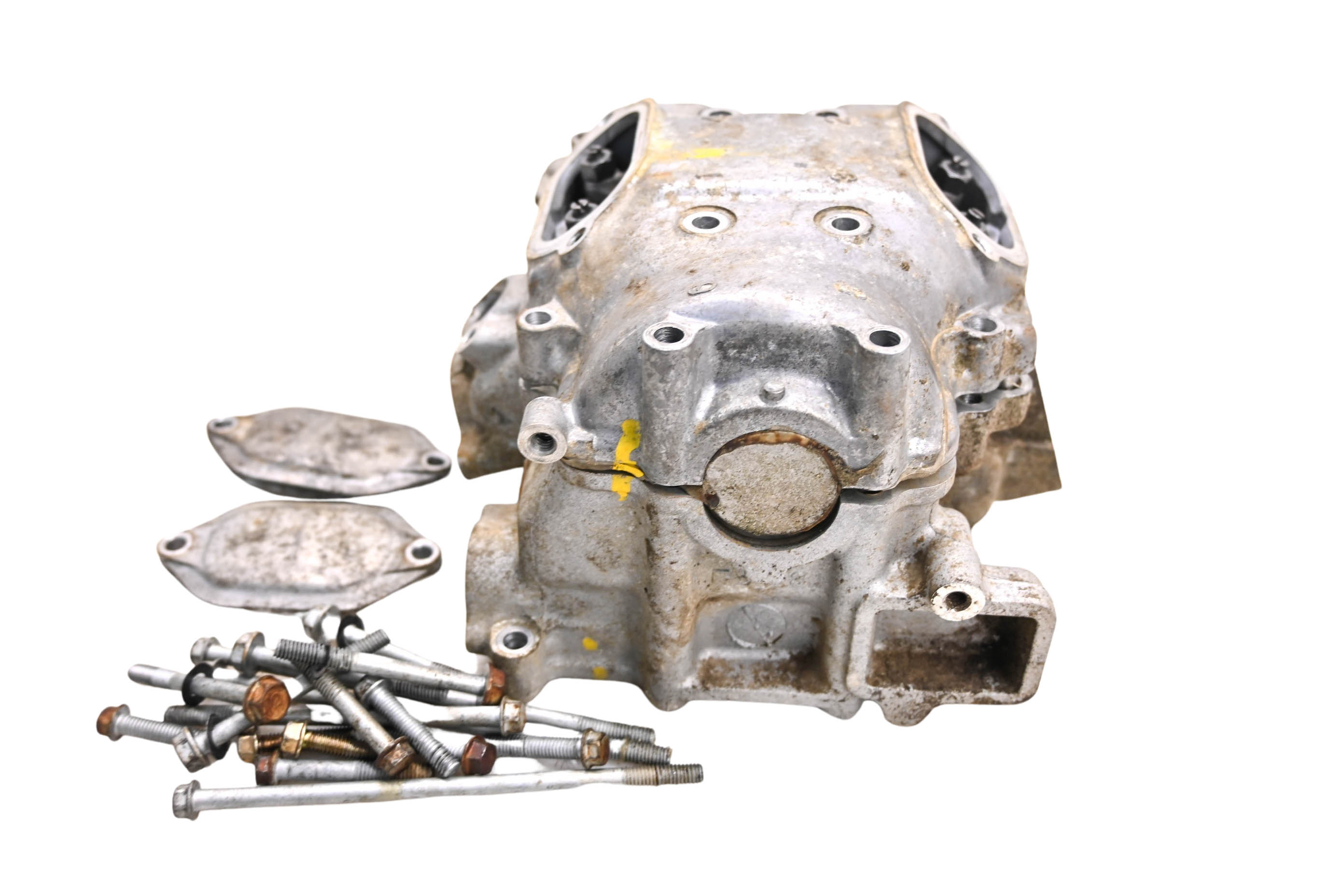 02 Kawasaki Prairie 650 4x4 Rear Cylinder Head KVF650 For Parts
