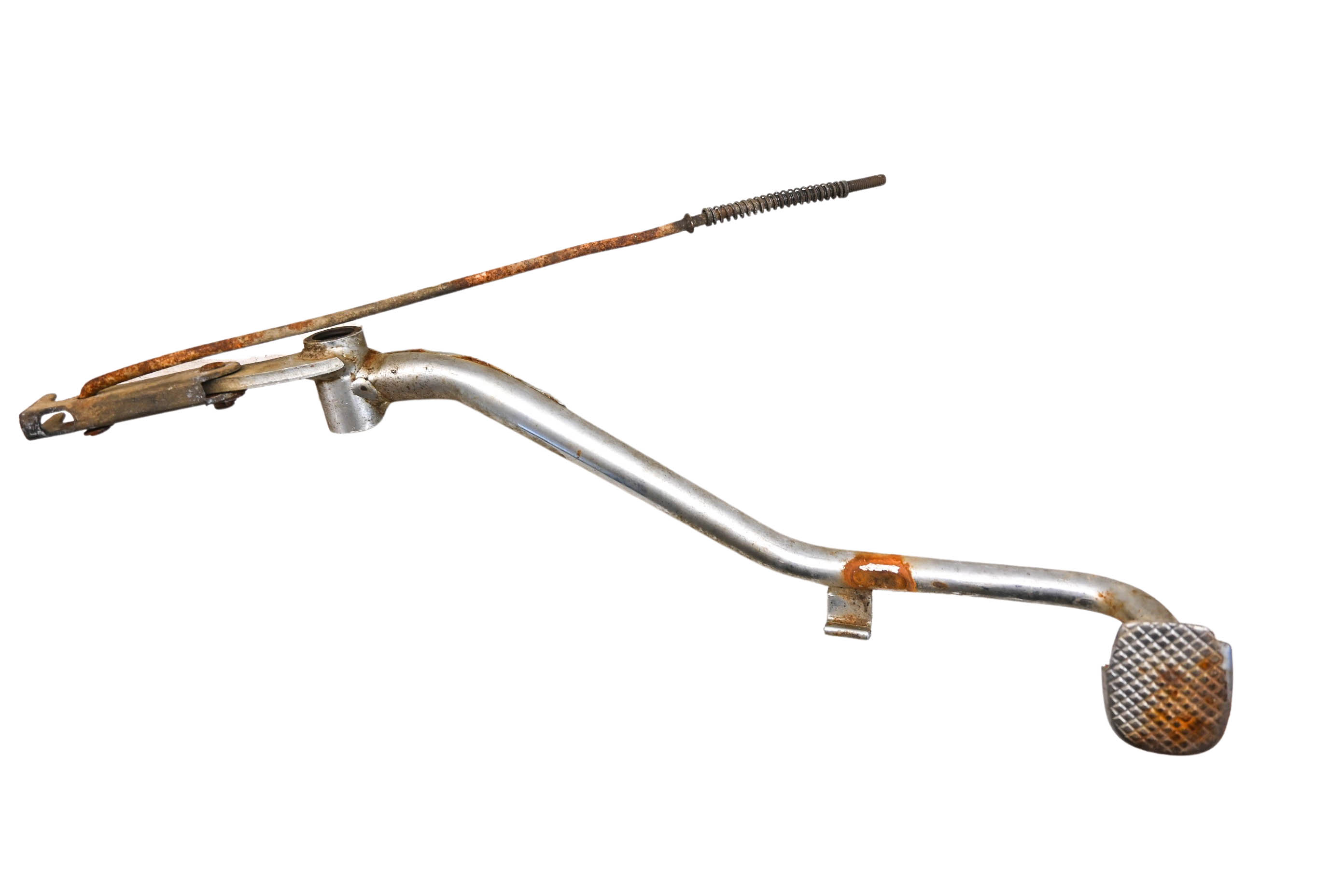 85 Honda Fourtrax 125 2x4 Rear Brake Rod & Pedal TRX125