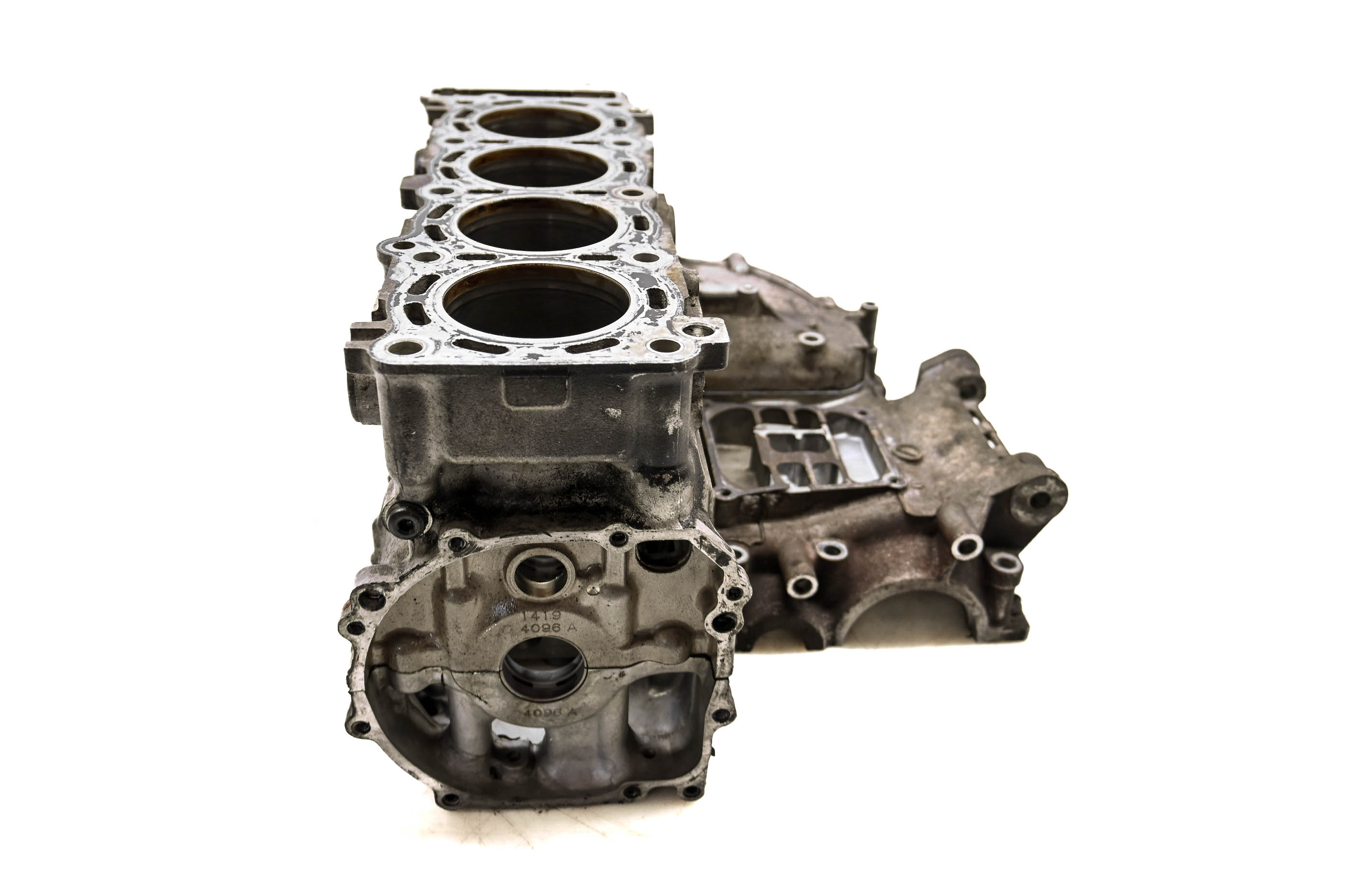 02 Suzuki GSXR600 Crankcase Center Crank Case & Cylinders