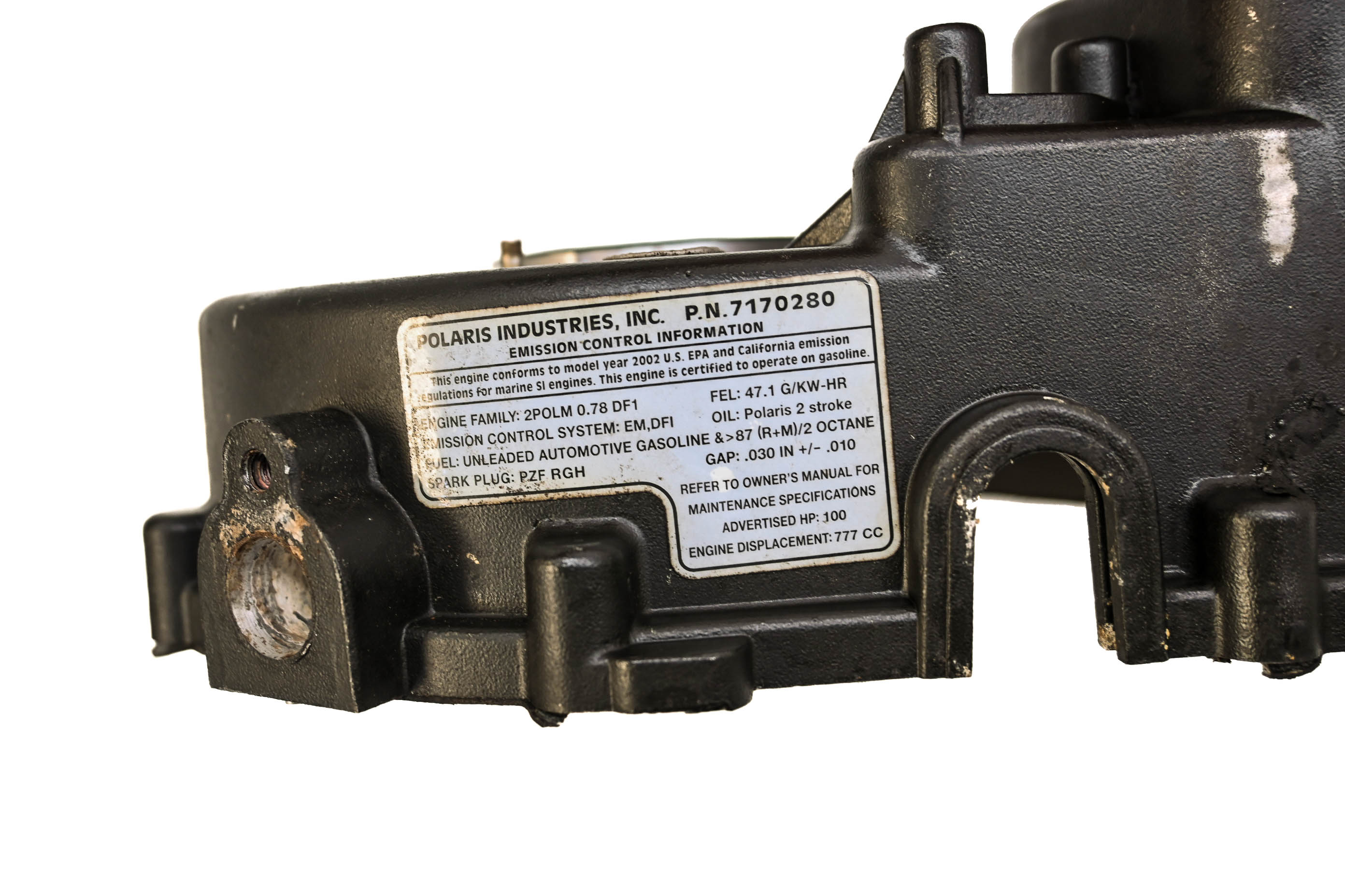 02 Polaris Virage i 800 Flywheel Housing