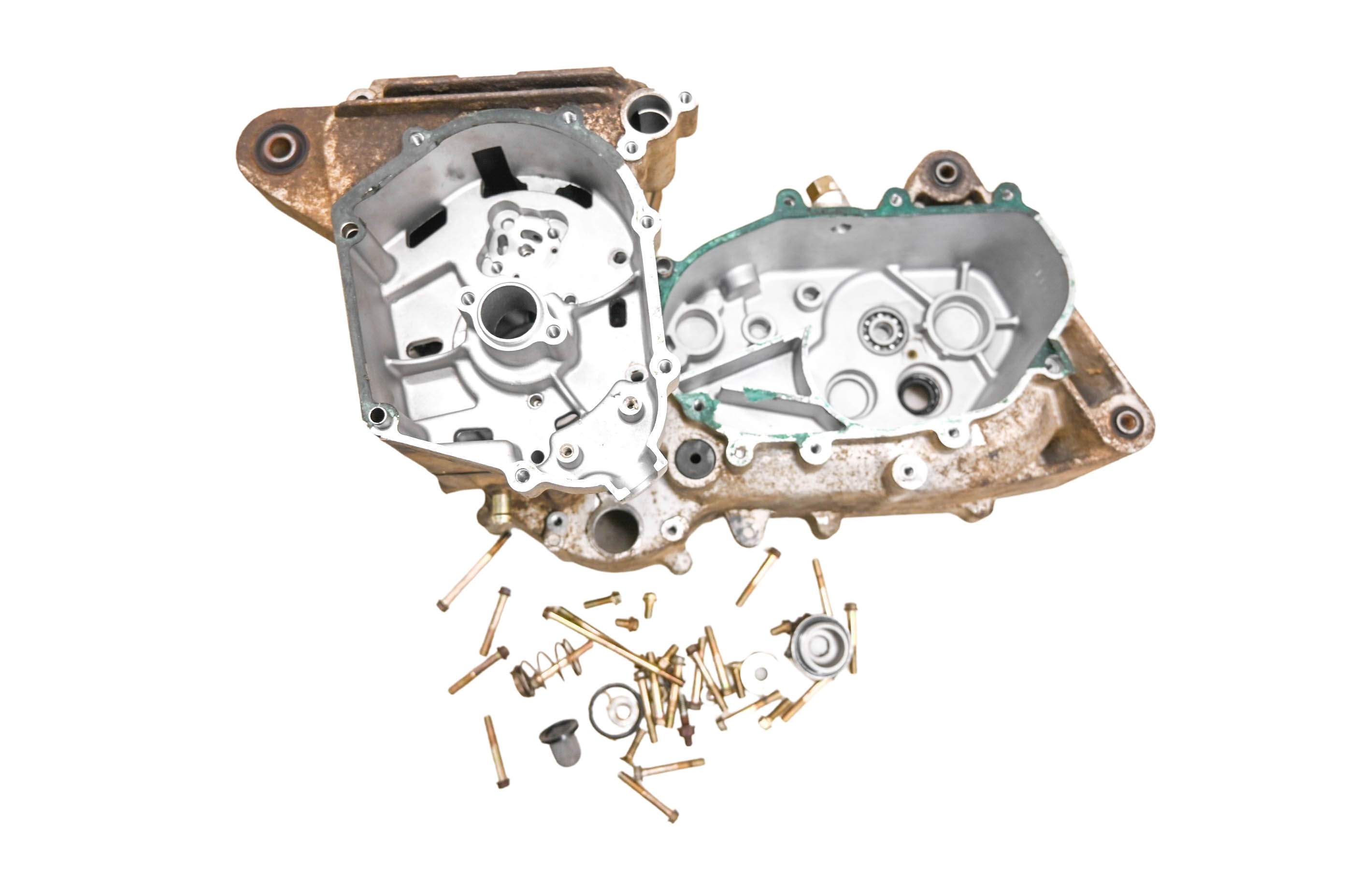 08 Polaris Outlaw 50 2x4 Crankcase Center Crank Case