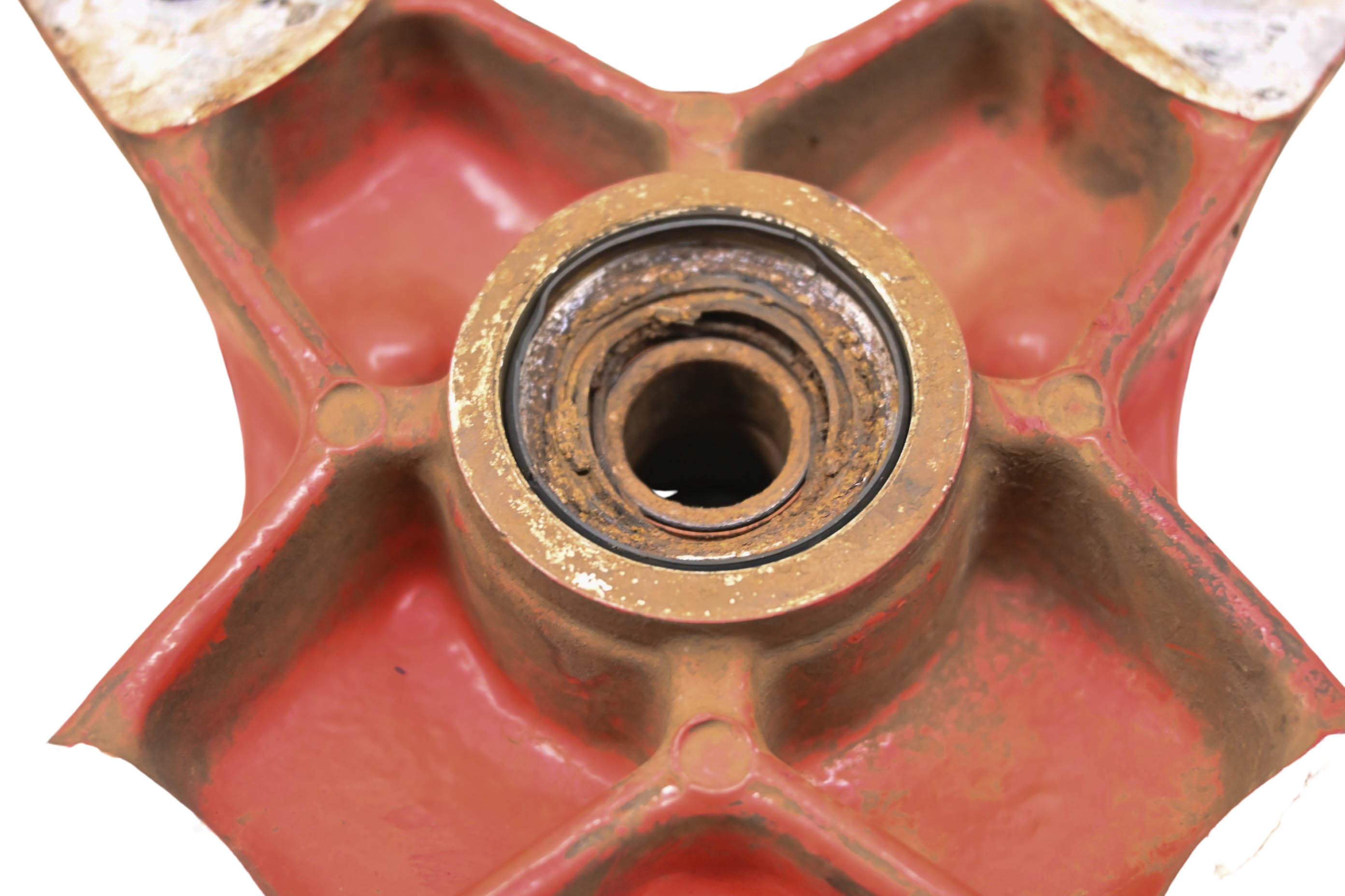 04 Honda TRX400EX Front Wheel Hub & Rotor Left Right