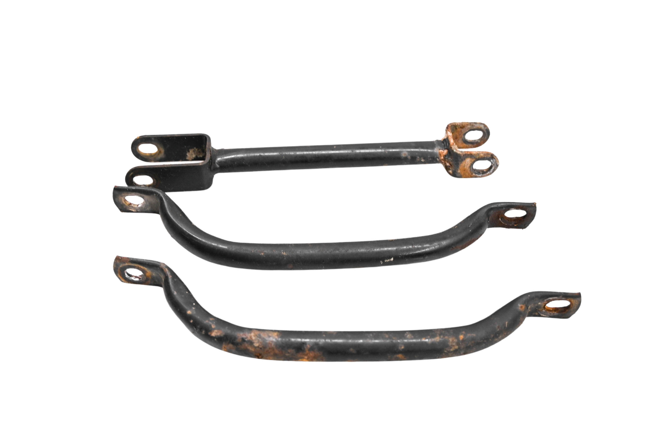 01 Kawasaki Bayou 220 2x4 Rear Suspension Brackets Mounts KLF220