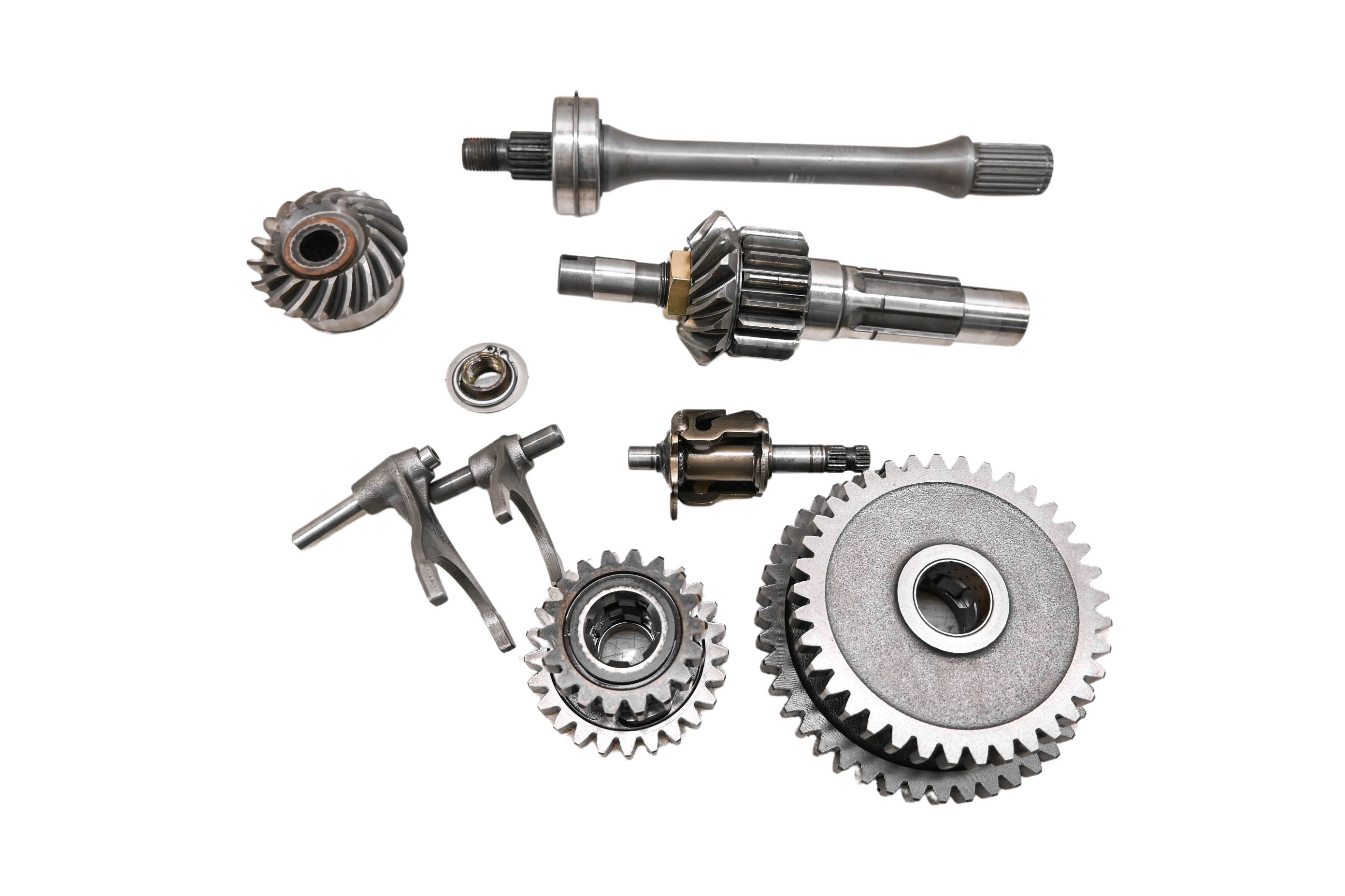 01 Arctic Cat 250 4x4 Secondary Transmission Shift Shaft & Gears