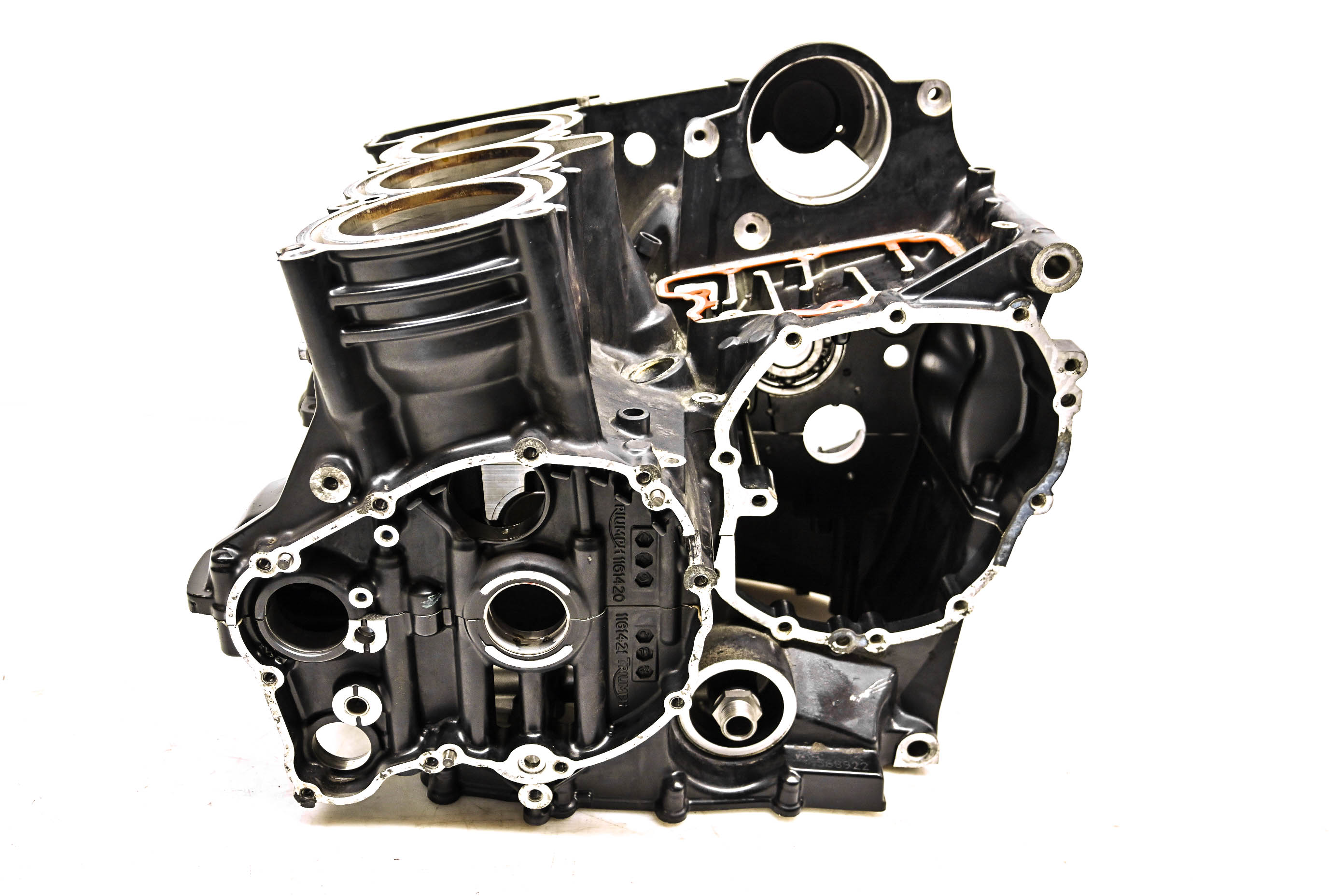 13 Triumph Tiger 1200 Explorer ABS Crankcase Center Crank Case & Cylinders