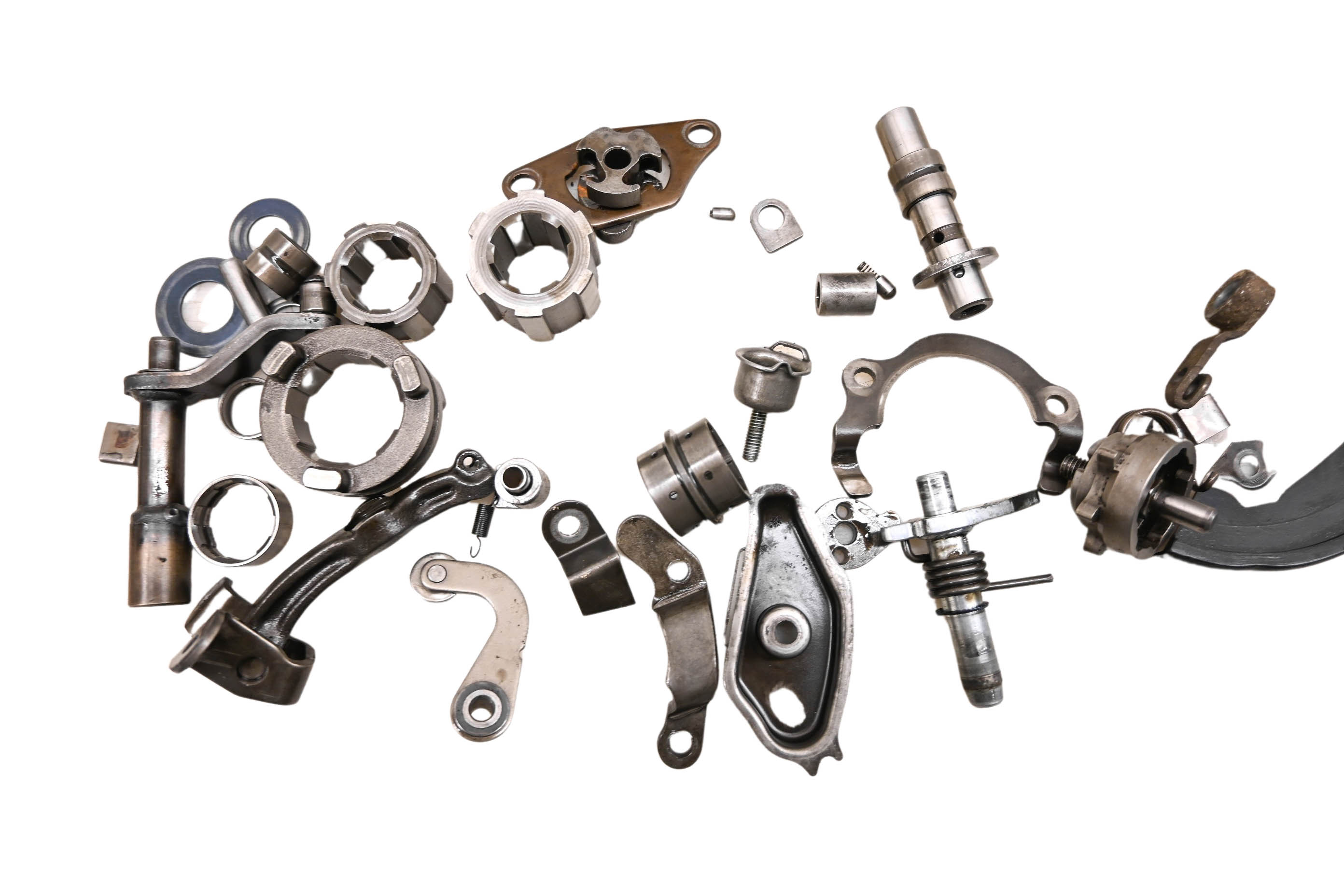 86 Honda Fourtrax 250 2x4 Transmission Shift Forks & Drum TRX250