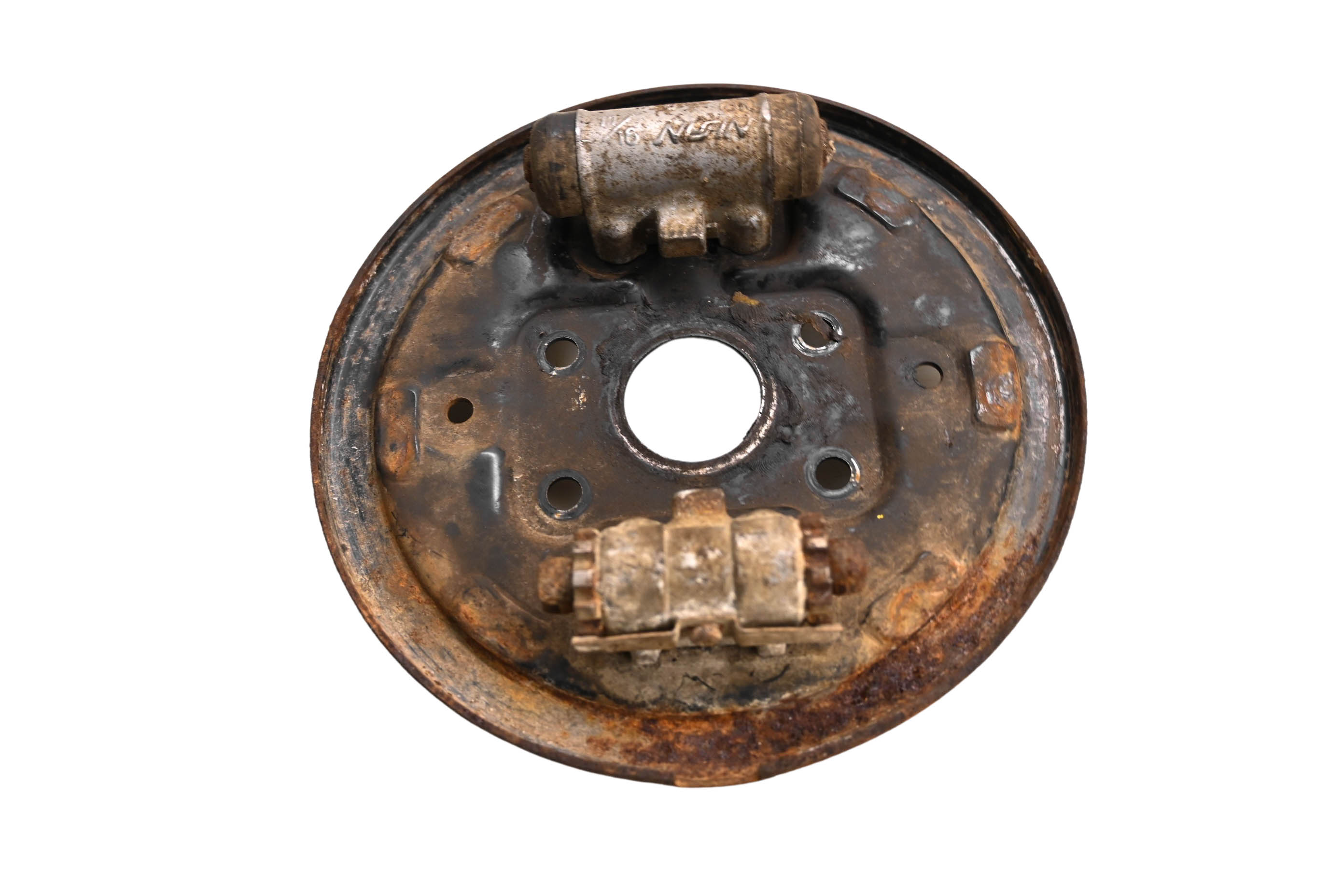 86 Honda Fourtrax 250 2x4 Front Right Brake Panel TRX250