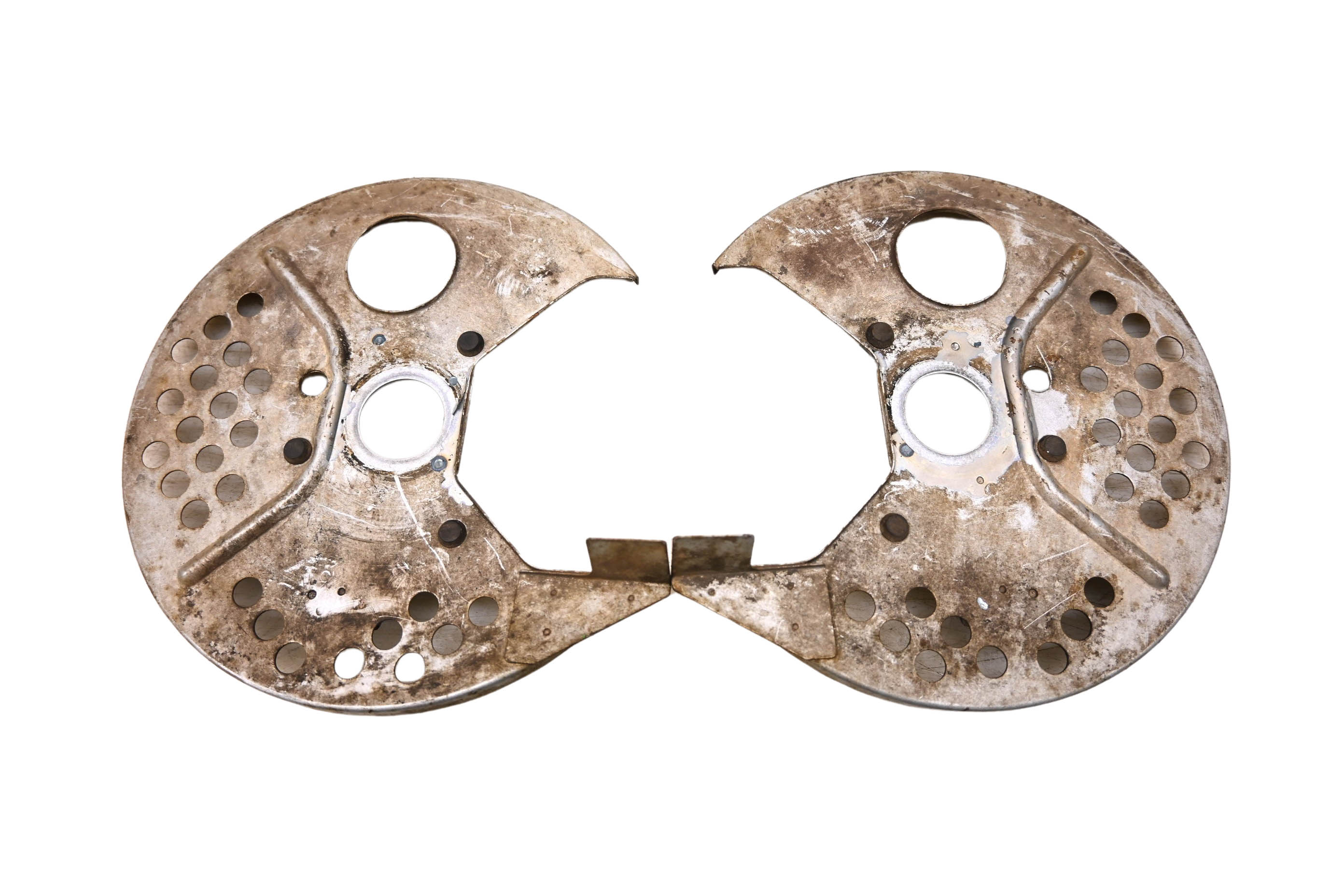 01 Kawasaki Mojave 250 2x4 Front Rotor Guards Left & Right KSF250