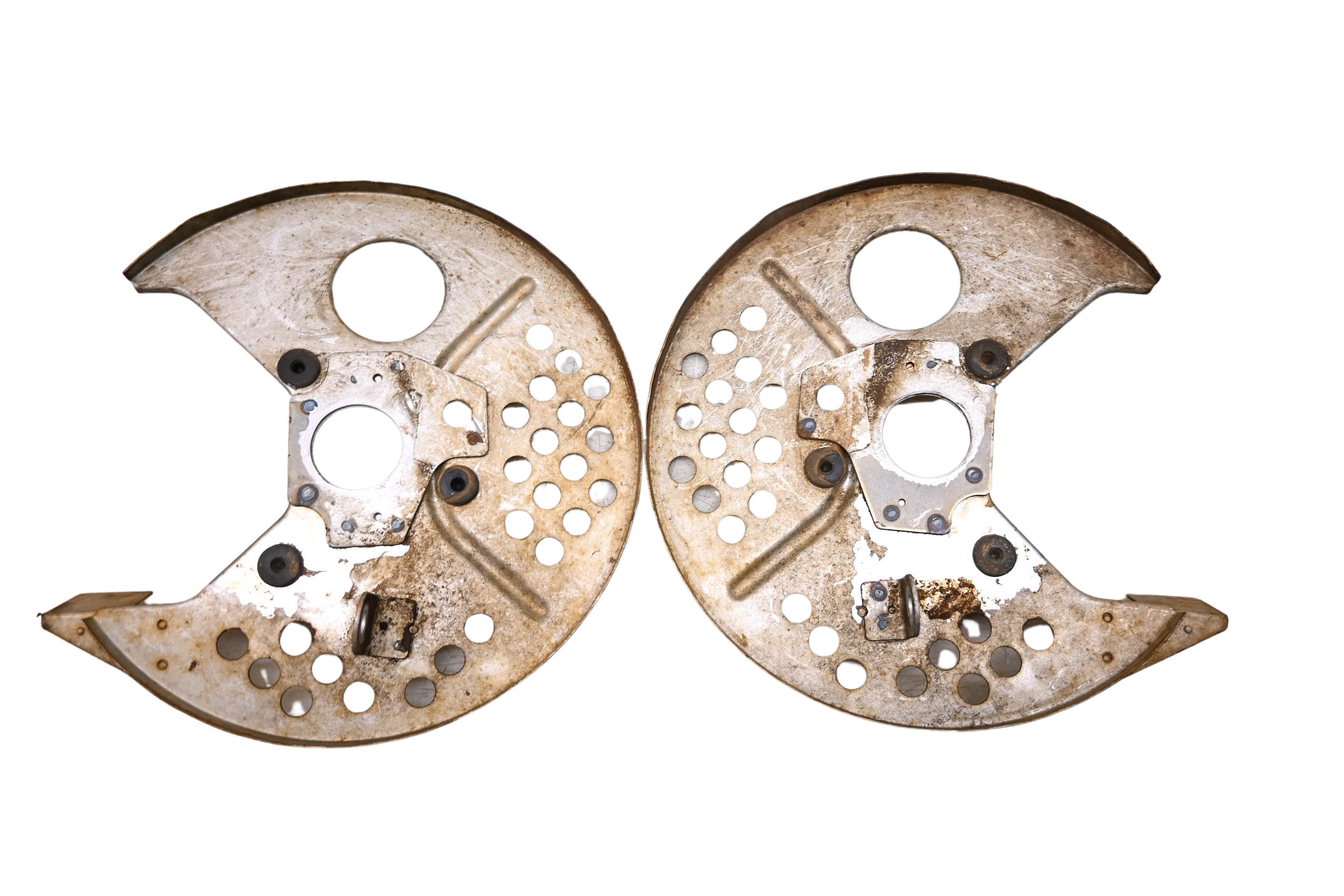 01 Kawasaki Mojave 250 2x4 Front Rotor Guards Left & Right KSF250