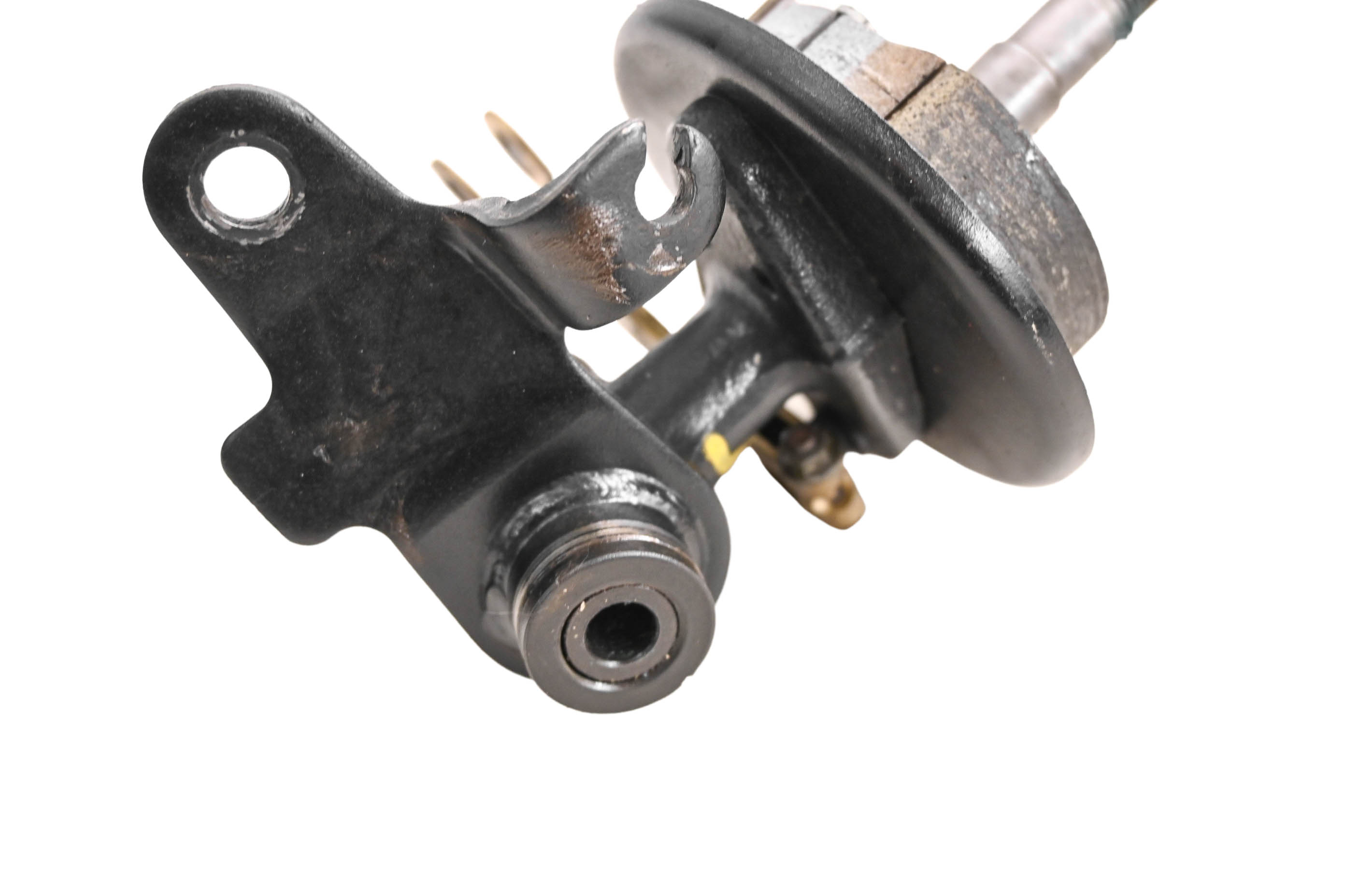 88 Suzuki Quadsport 80 2x4 Front Left Spindle Knuckle & Drum LT80