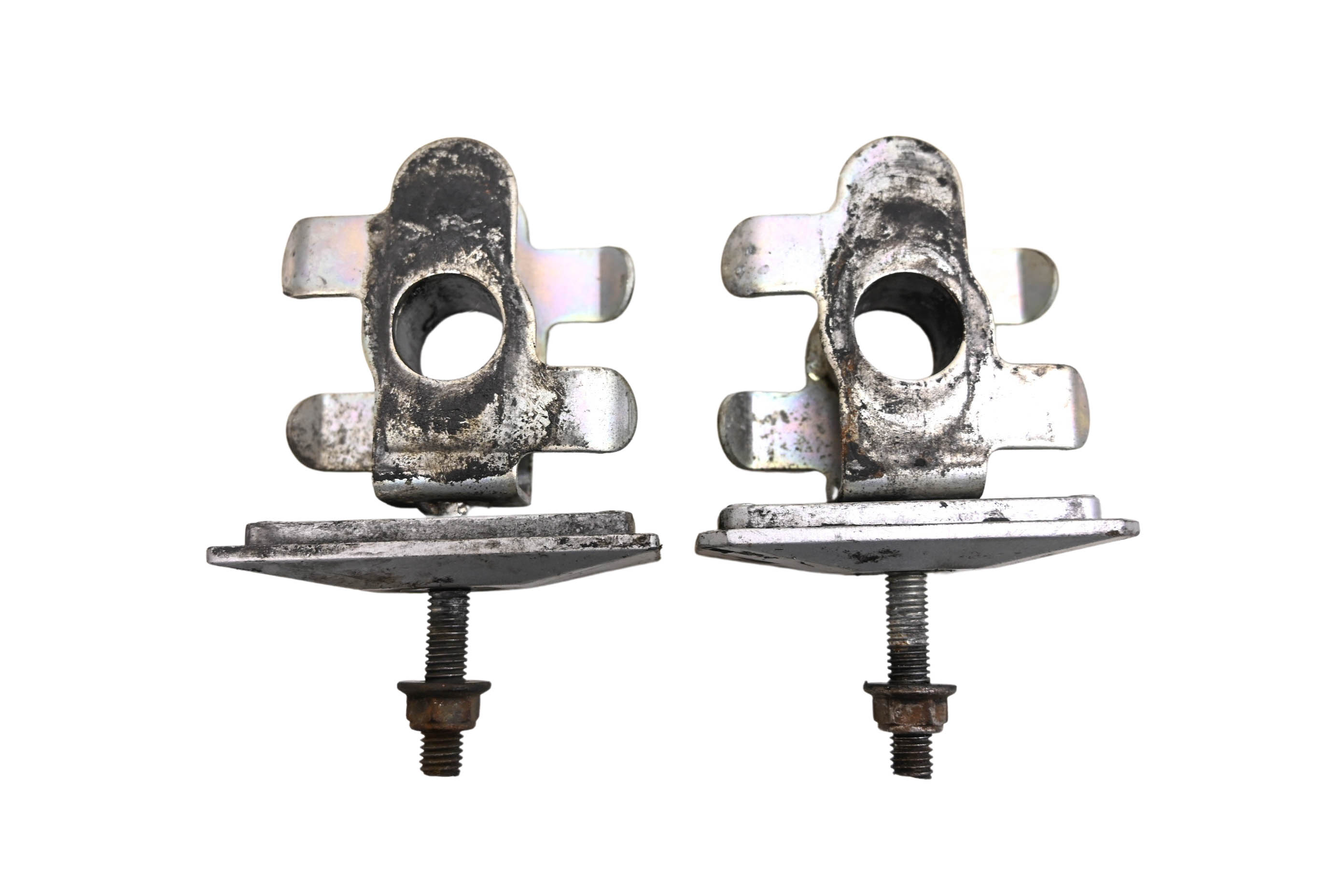 08 Suzuki SV650 Rear Chain Tensioner Brackets Mounts