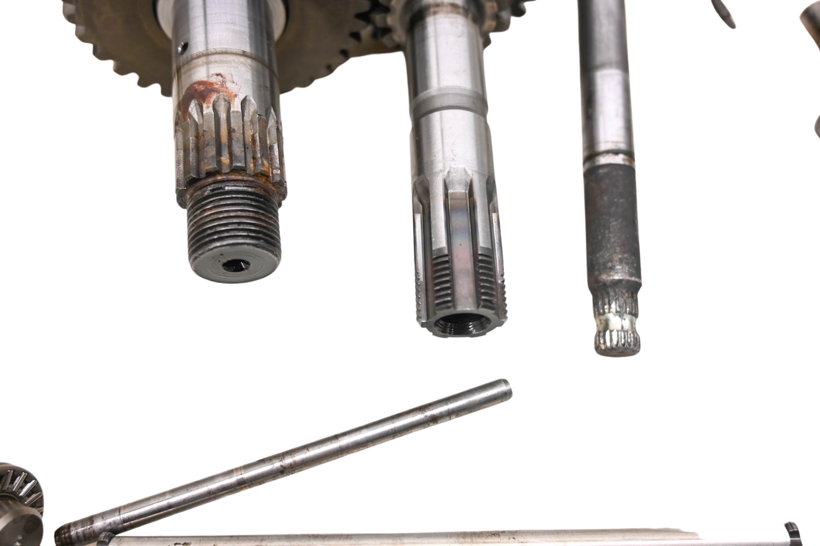 08 Suzuki SV650 Transmission Shift Forks & Drum