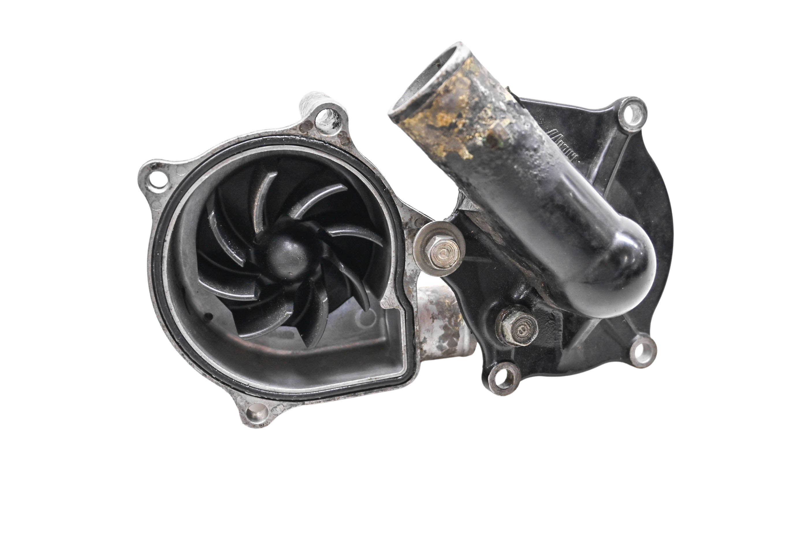 山水 104 11 Kawasaki ZX14R Water Pump Cover & Impeller Mikuni | eBay