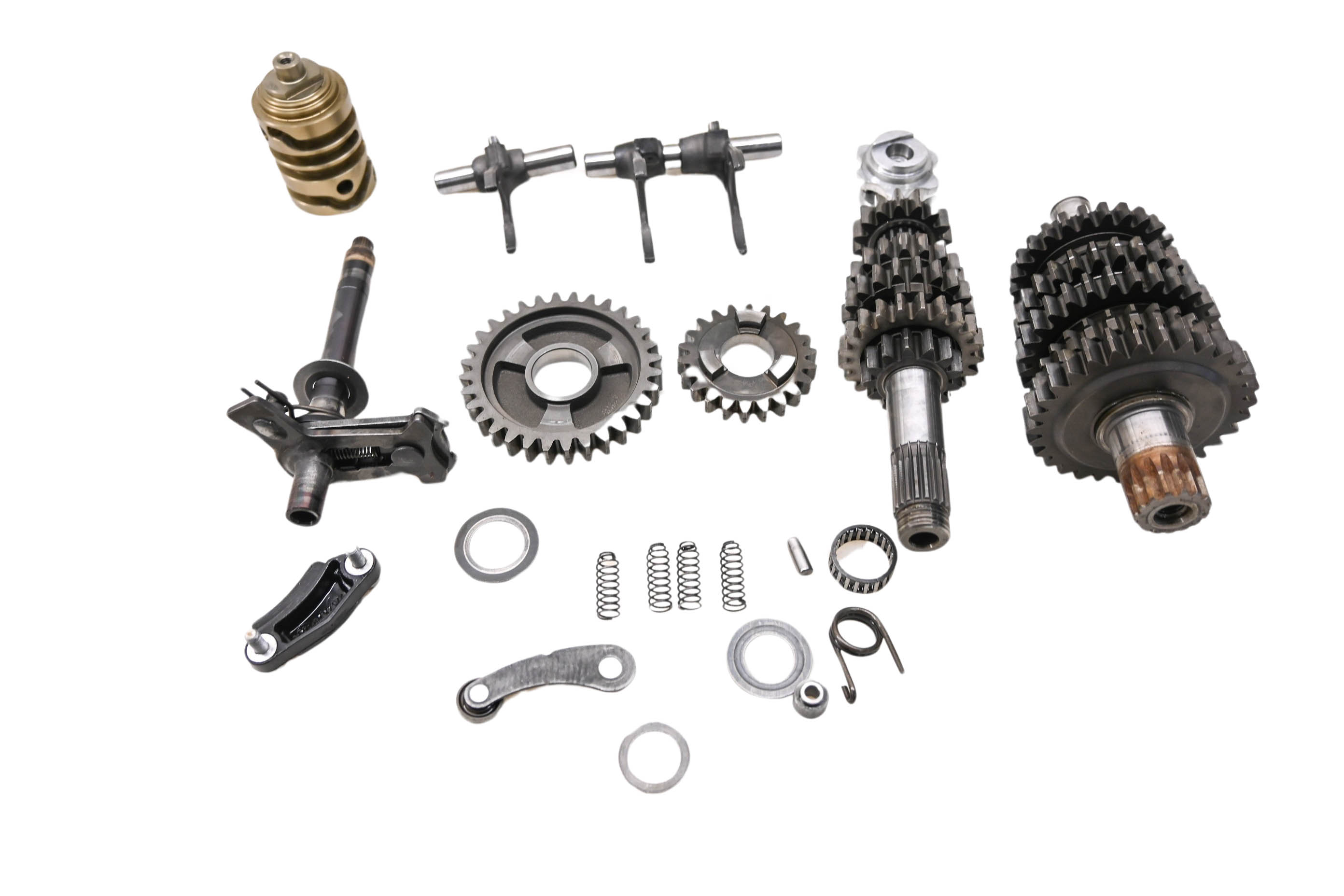 09 KTM 250SXF Transmission Shift Forks & Drum