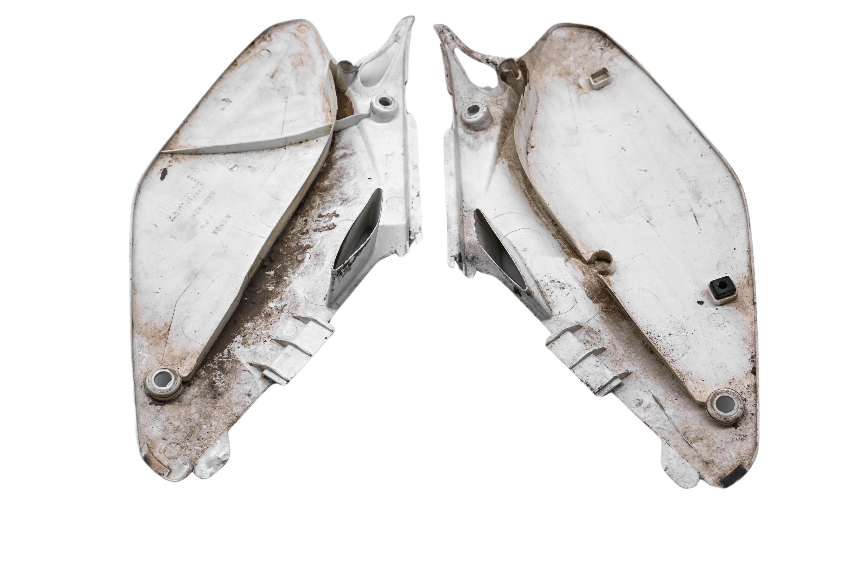 02 Honda CR250A Rear Number Plate Covers Left & Right