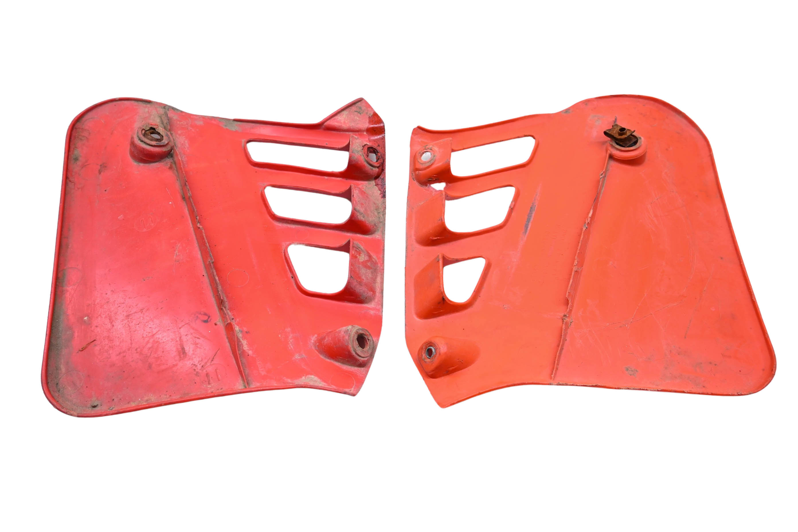 87 Honda CR125R Left & Right Fuel Tank Covers