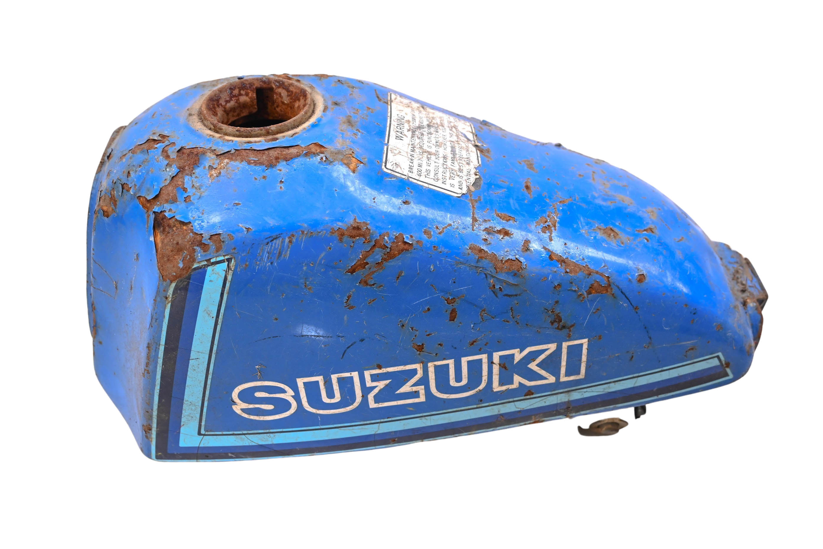 81 Suzuki TS100 Gas Fuel Tank