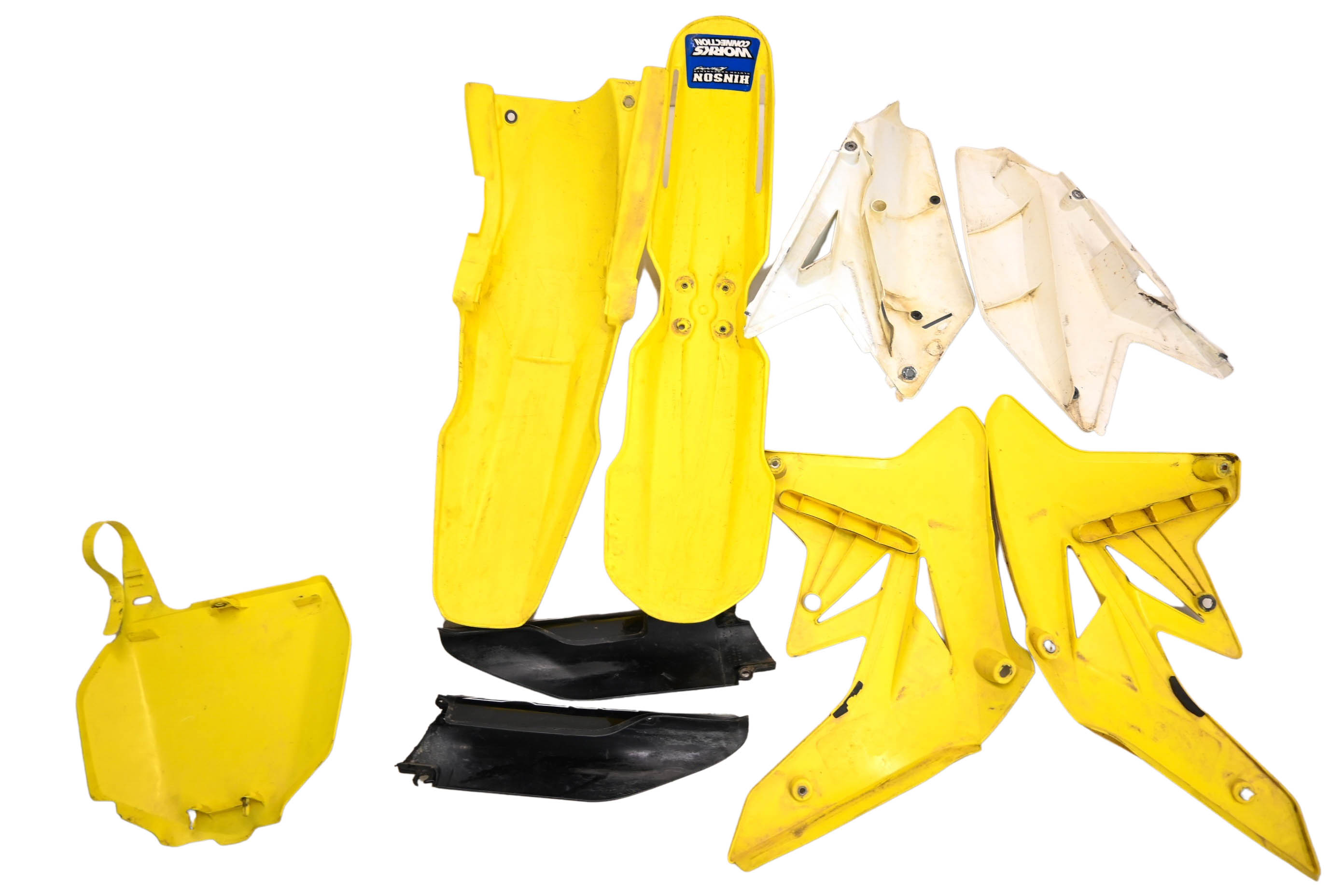 09 Suzuki RMZ250 Front Rear & Side Fenders