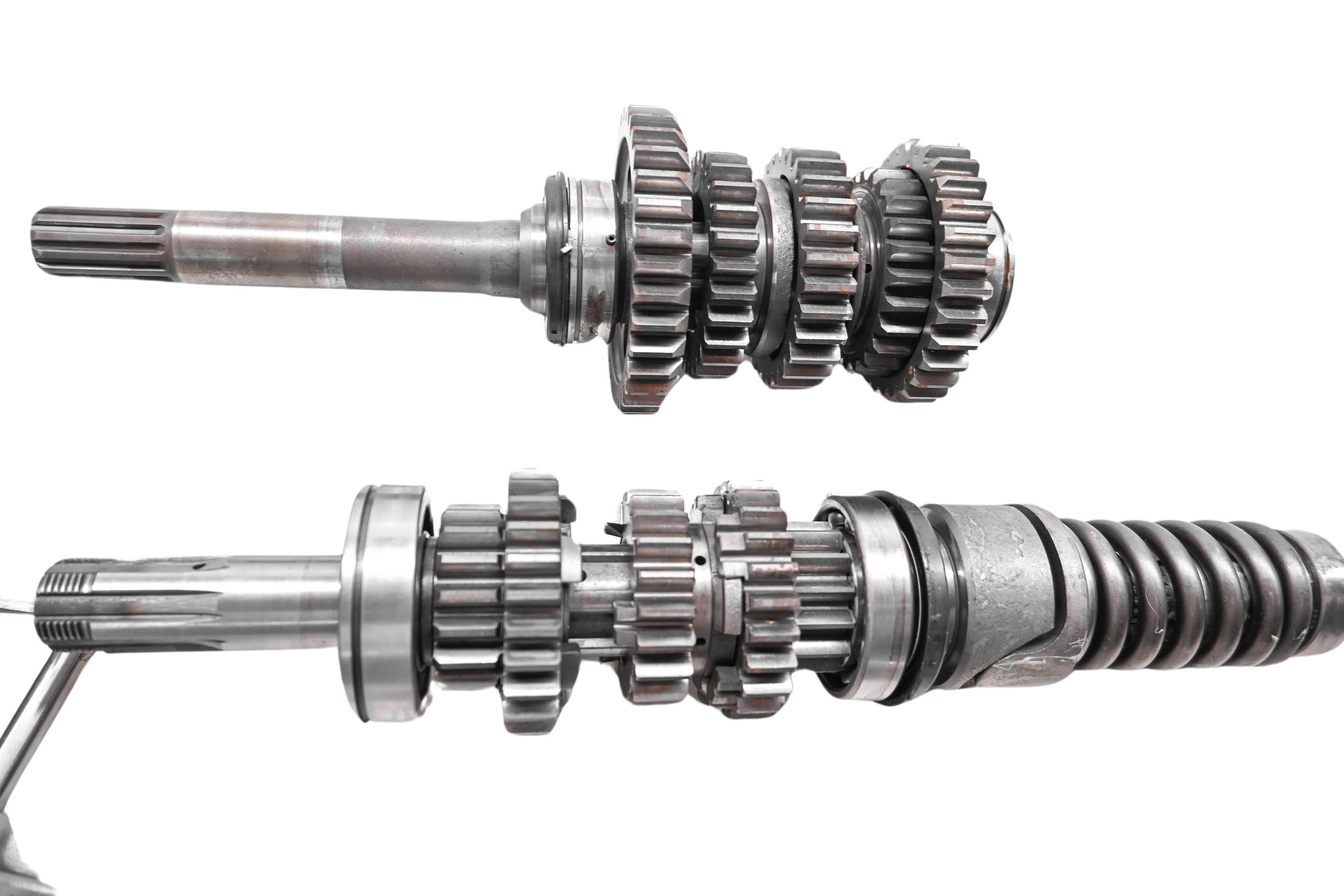 83 Suzuki GS1100G Transmission Shift Forks & Drum