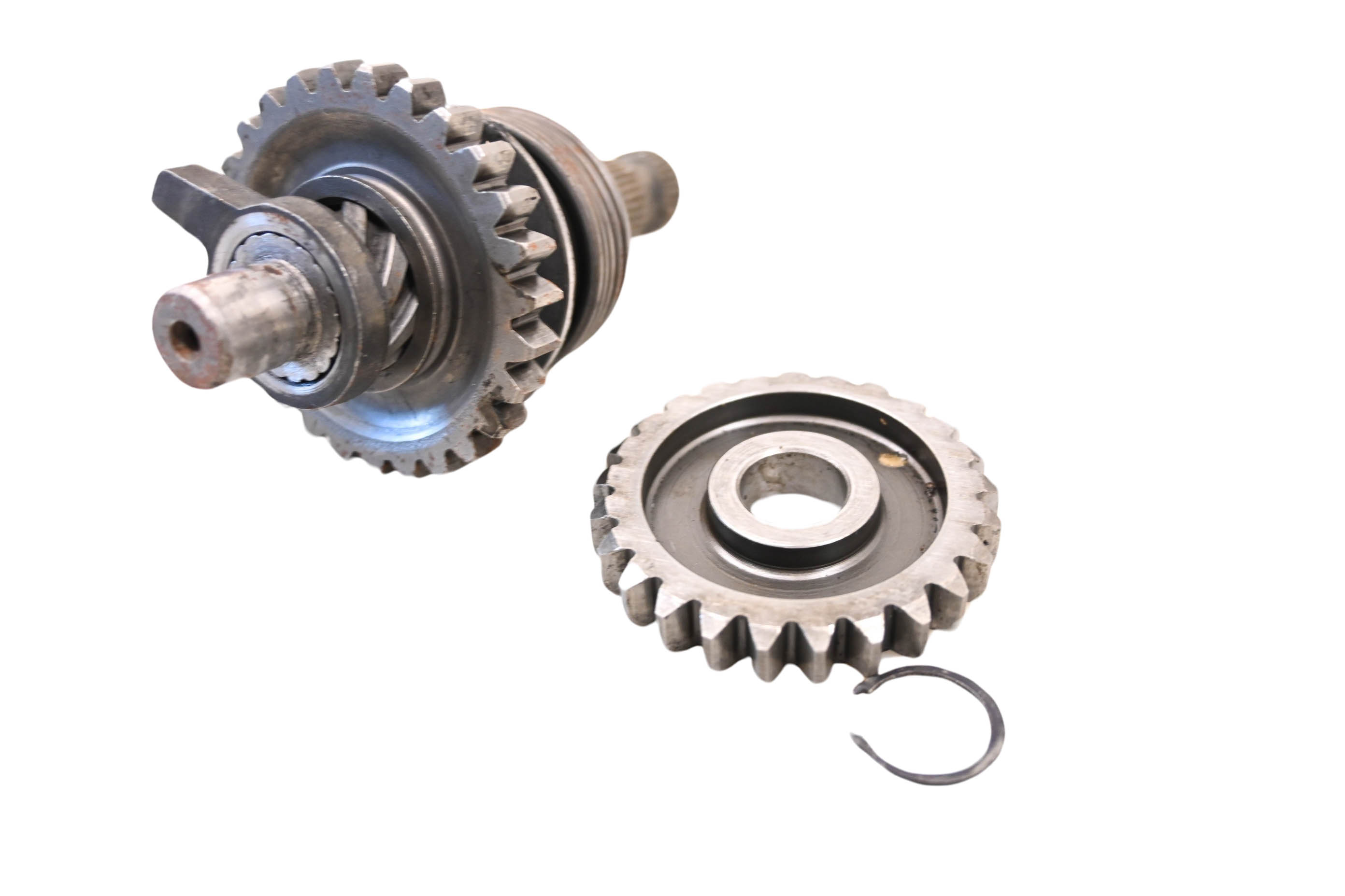 77 Yamaha YZ100 Kick Start Gear Spindle