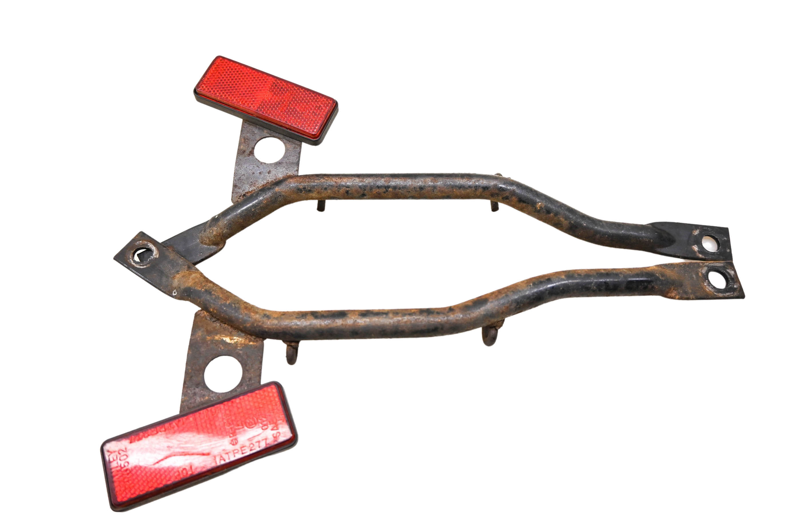 90 Suzuki VX800 Rear Grip Bars Reflector Brackets Mounts Left & Right