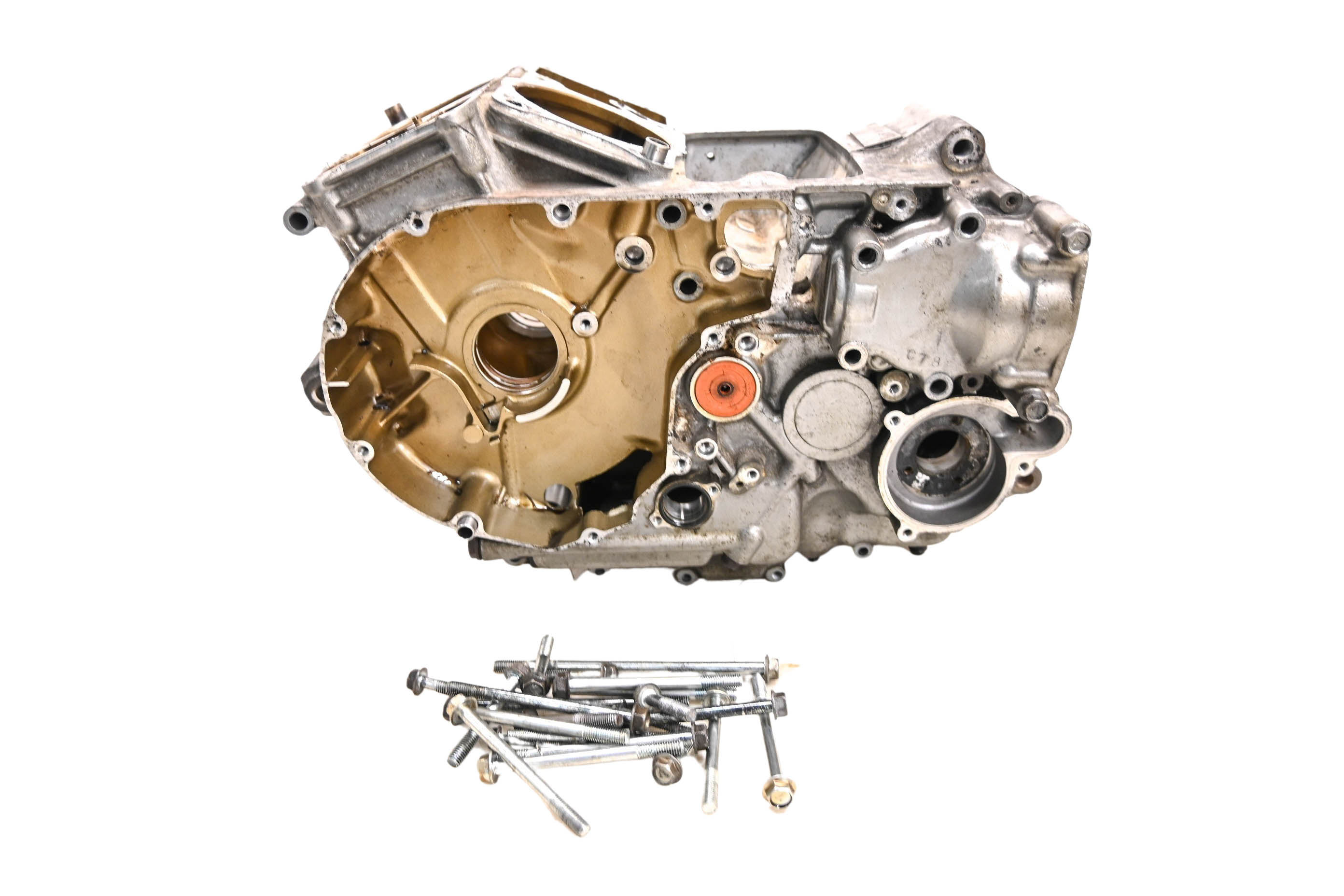90 Suzuki VX800 Crankcase Center Crank Case