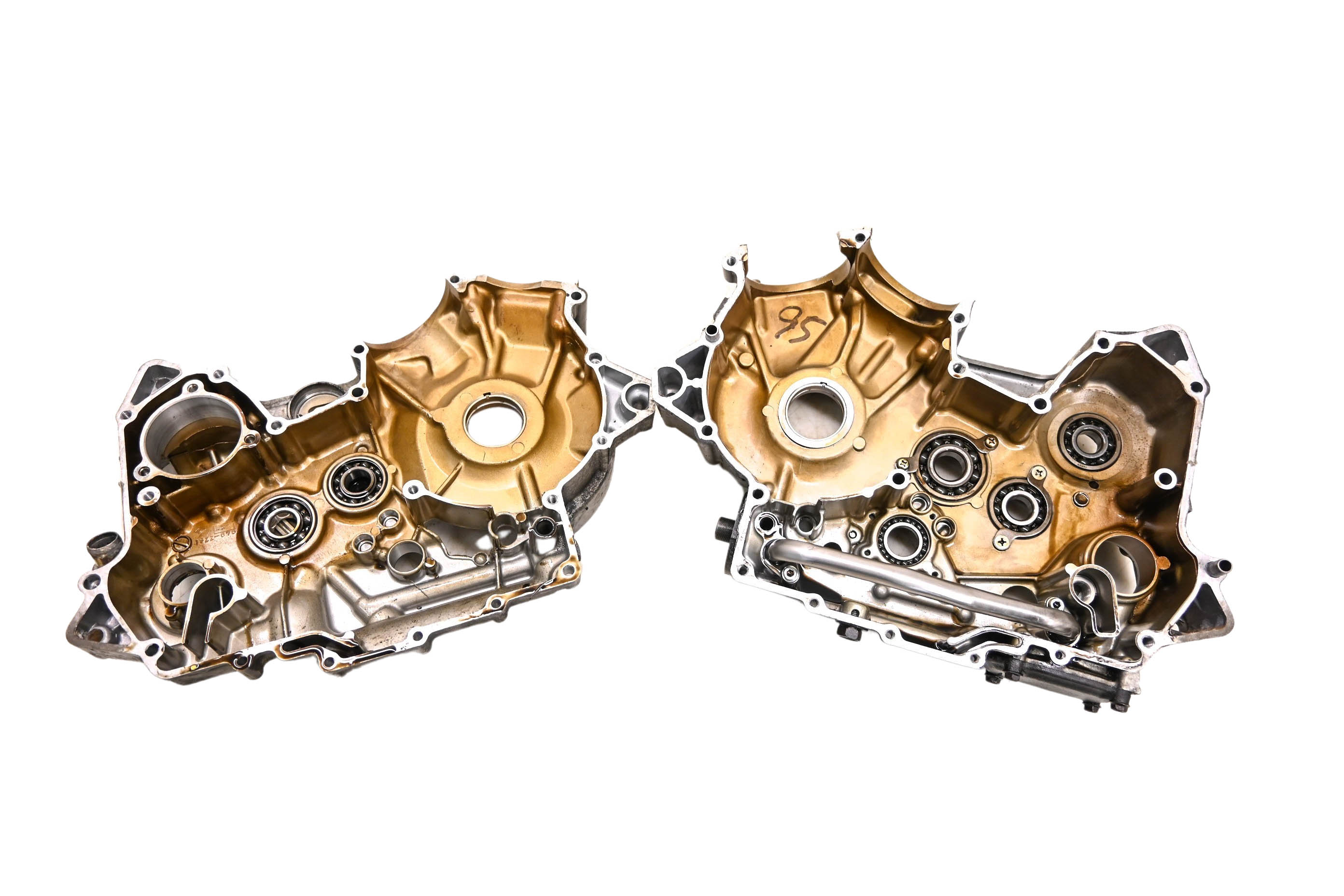 90 Suzuki VX800 Crankcase Center Crank Case
