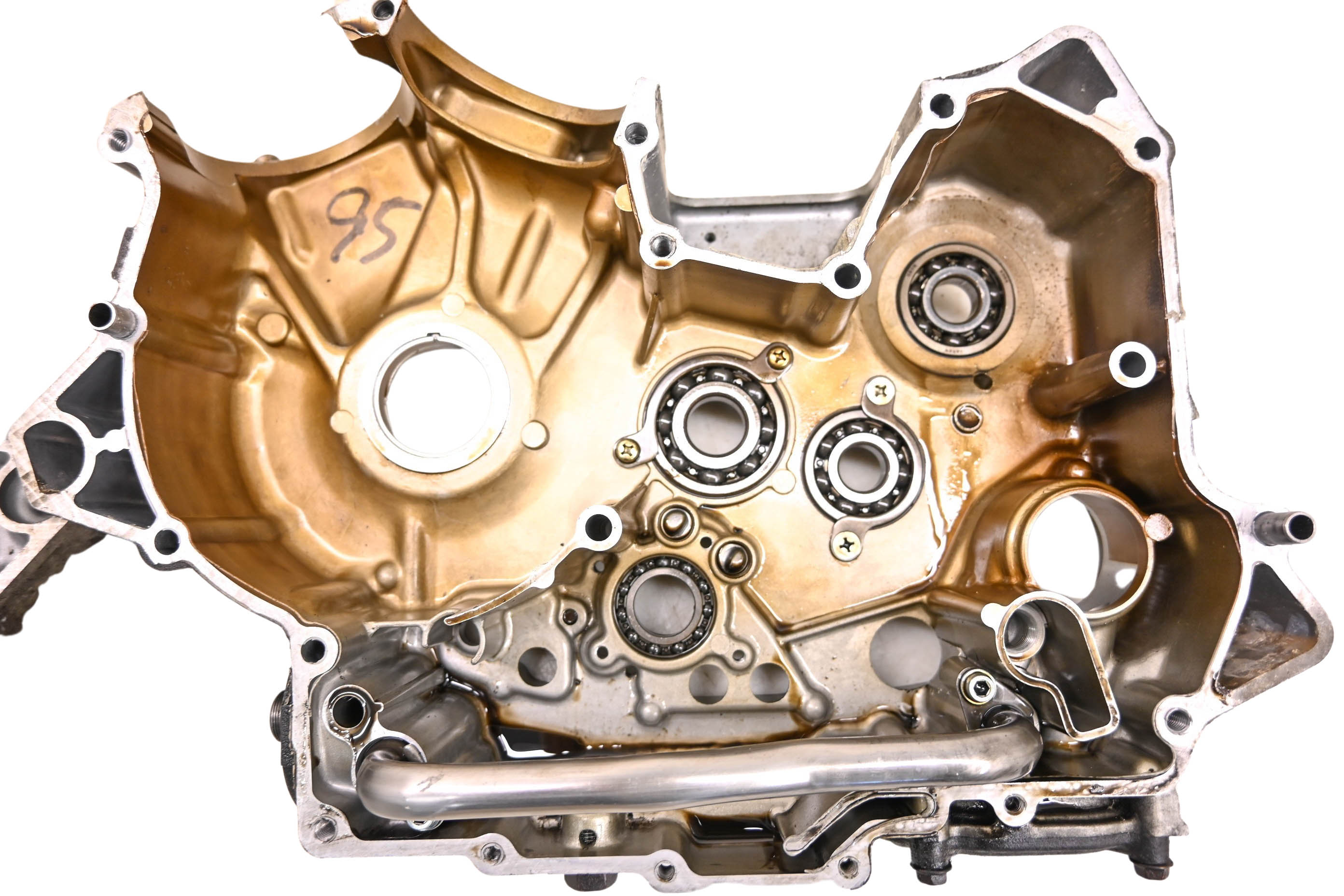 90 Suzuki VX800 Crankcase Center Crank Case