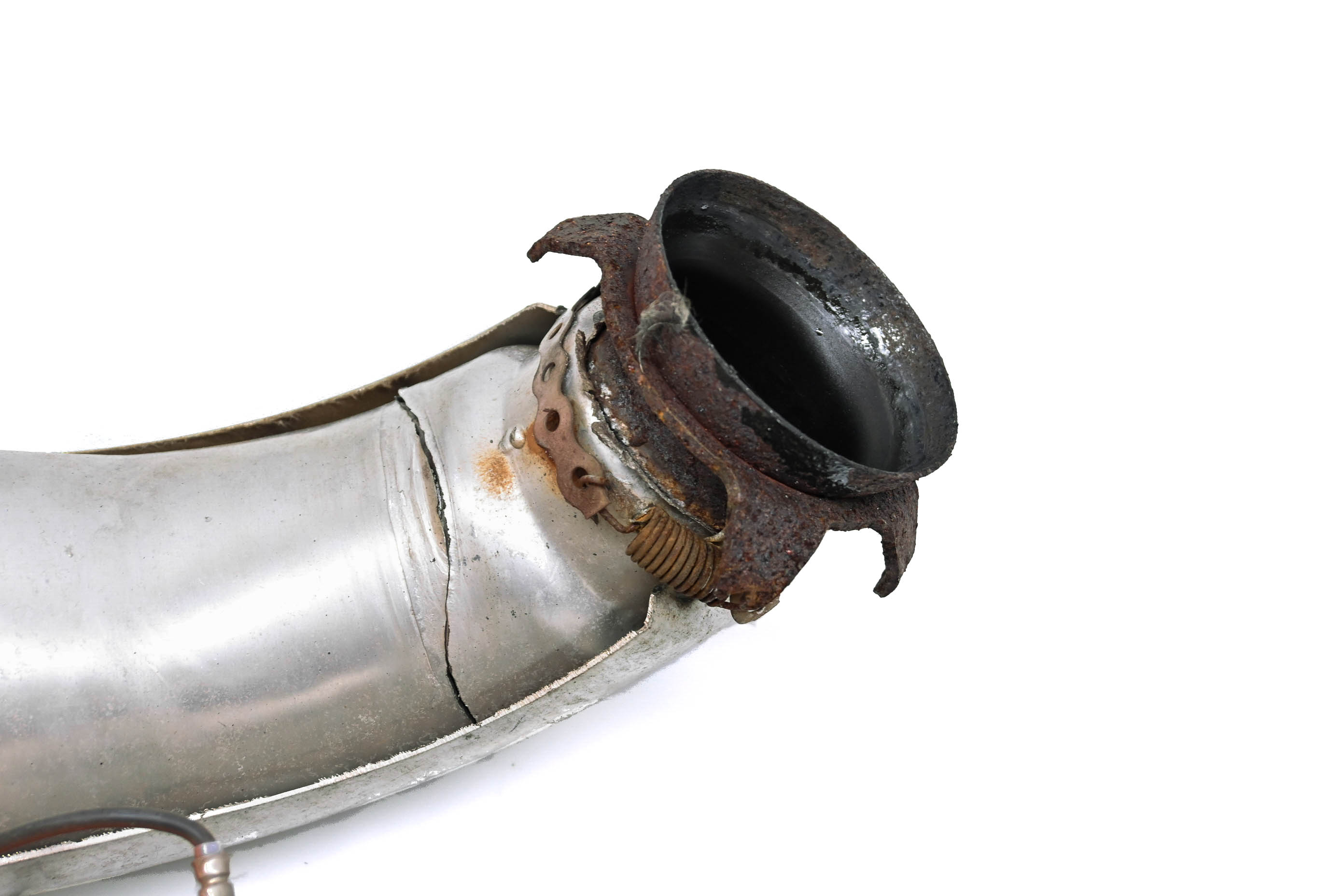 07 Arctic Cat F8 EFI Sno Pro Header Exhaust Head Pipe & Temperature Sensor 128"