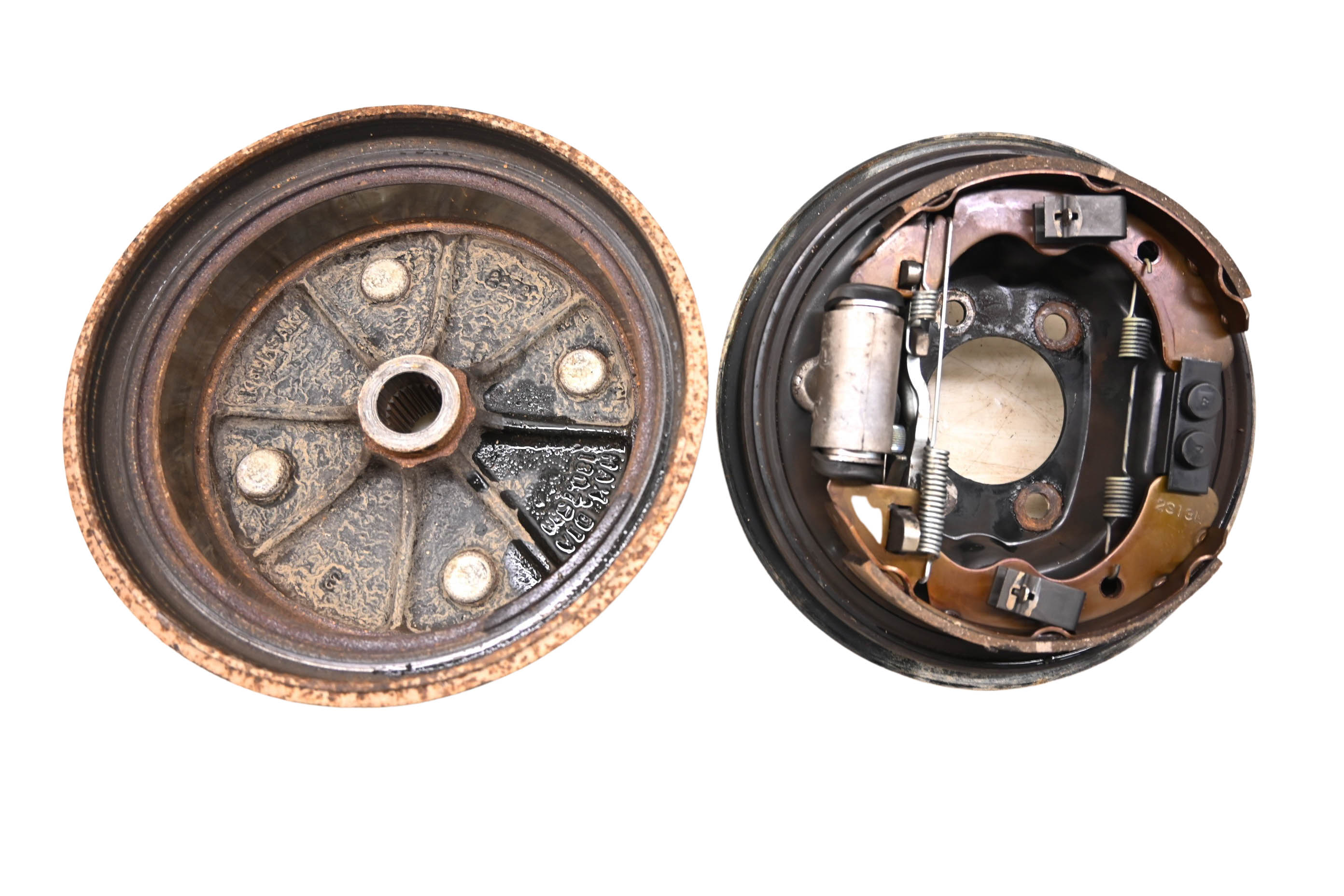 13 Kawasaki Mule 4010 Diesel 4x4 Rear Left Brake Drum Assembly KAF950D