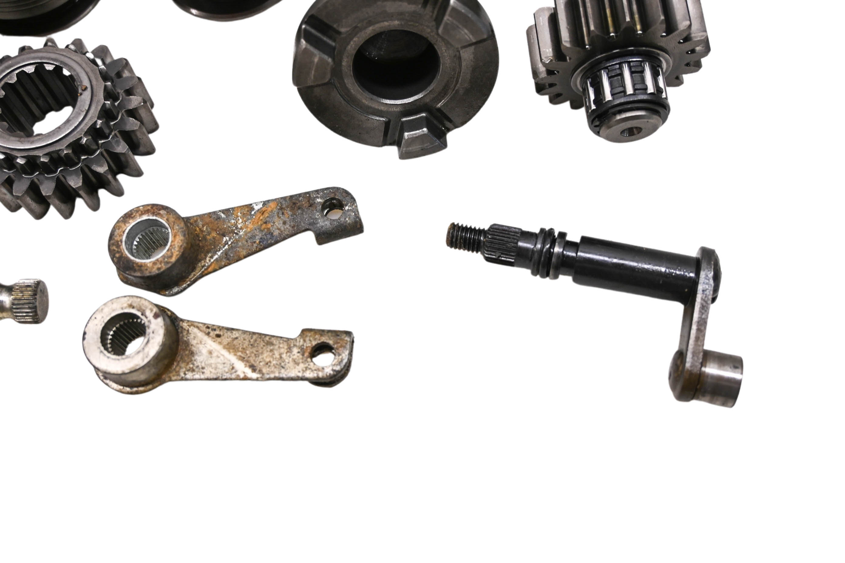 13 Kawasaki Mule 4010 Diesel 4x4 Transmission Shift Forks & Drum KAF950D