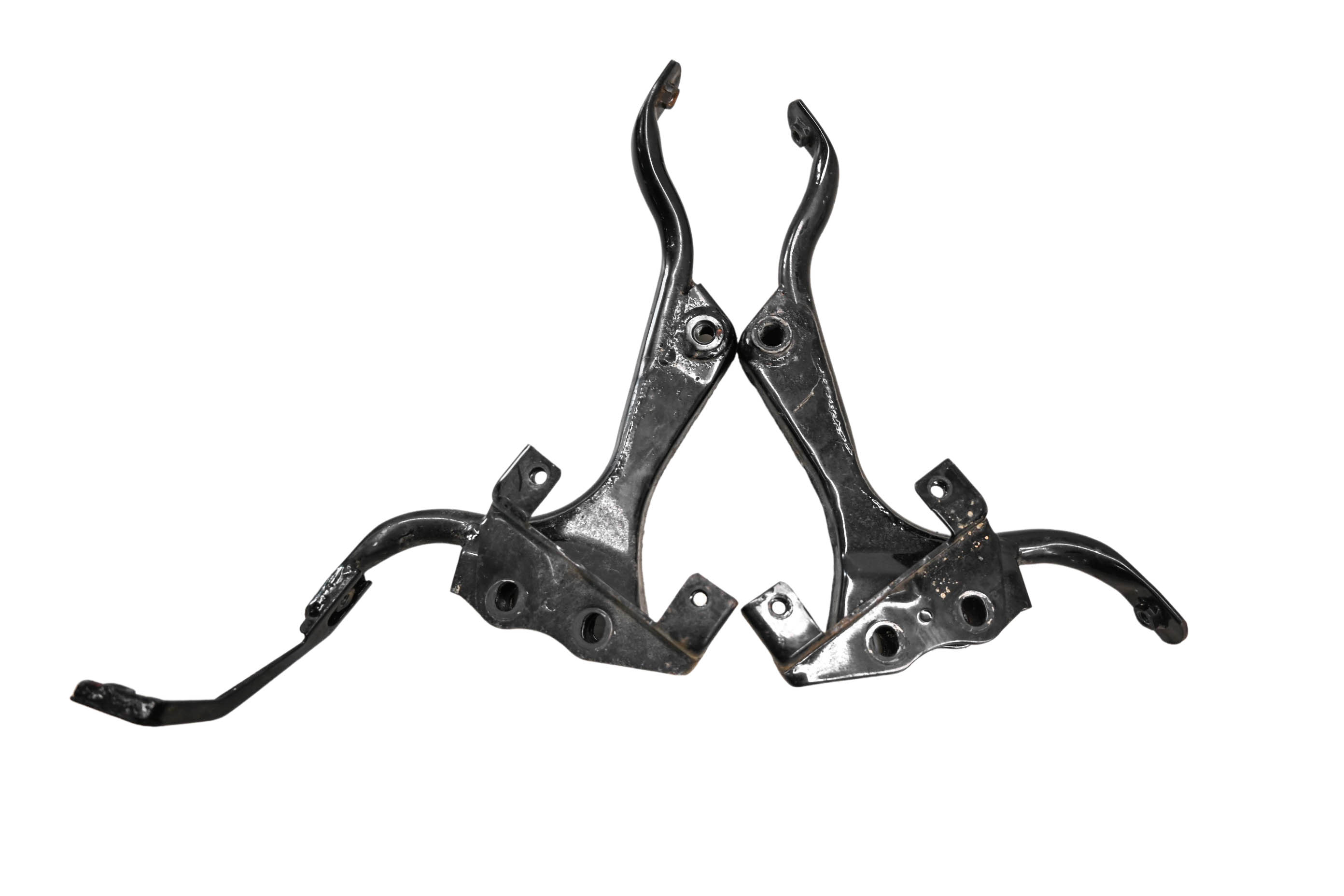 04 Kawasaki Ninja 250R Engine Motor Support Brackets Mounts Left & Right EX250