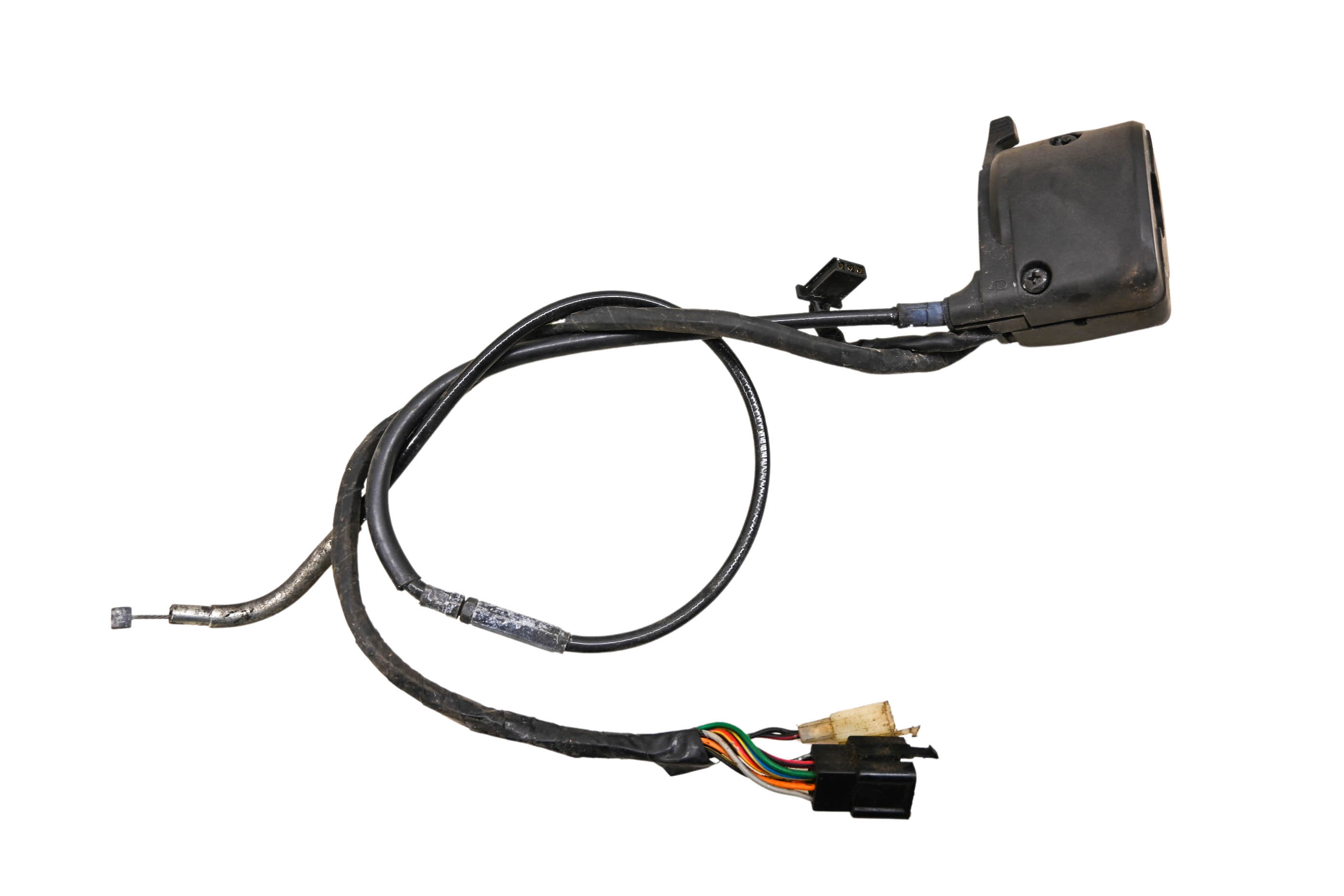 04 Kawasaki Ninja 250R Headlight On Off Handlebar Start Switch & Starter Cable EX250