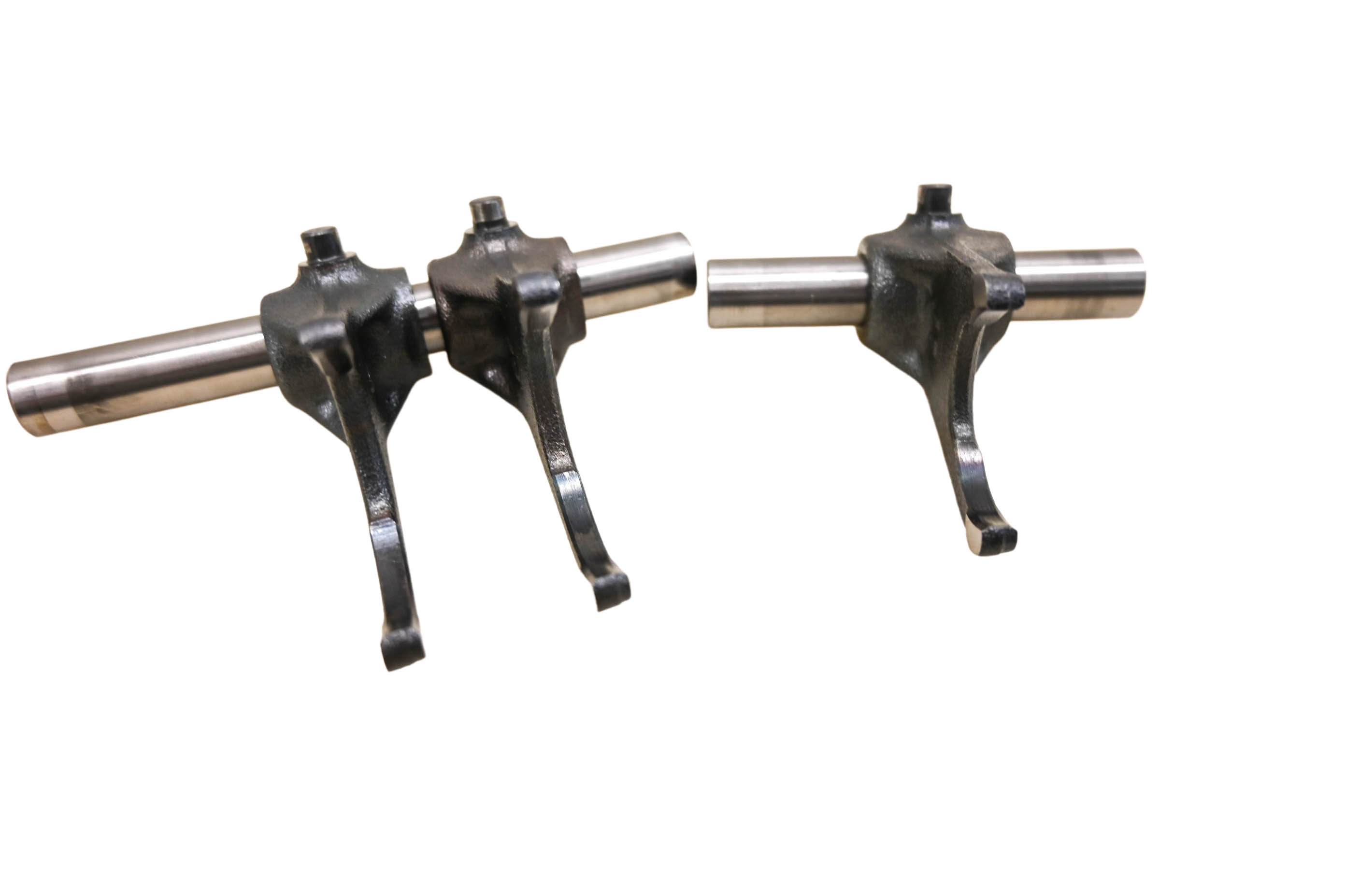 04 Kawasaki KLR250 Transmission Shift Forks & Drum