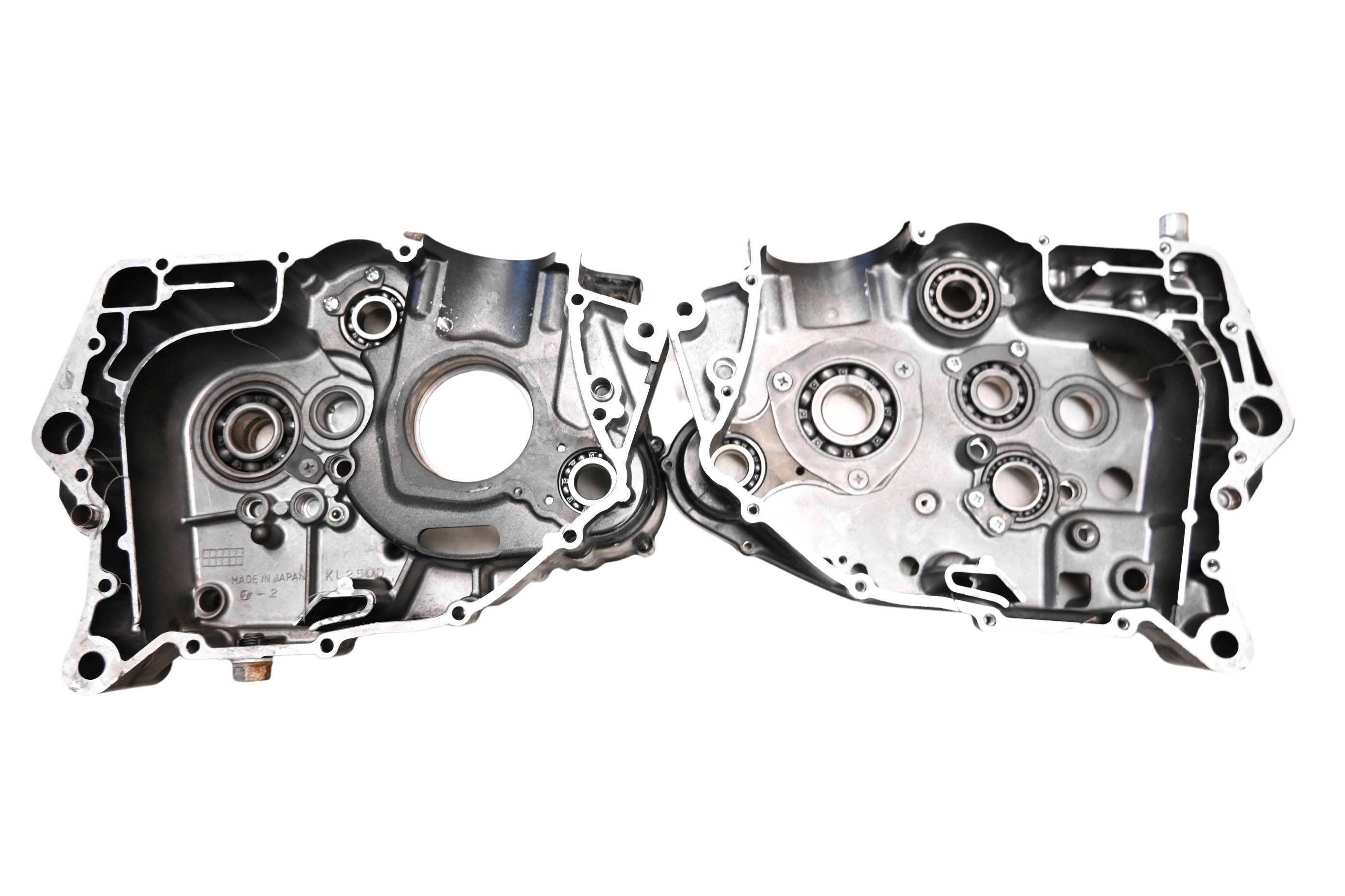 04 Kawasaki KLR250 Crankcase Center Crank Case